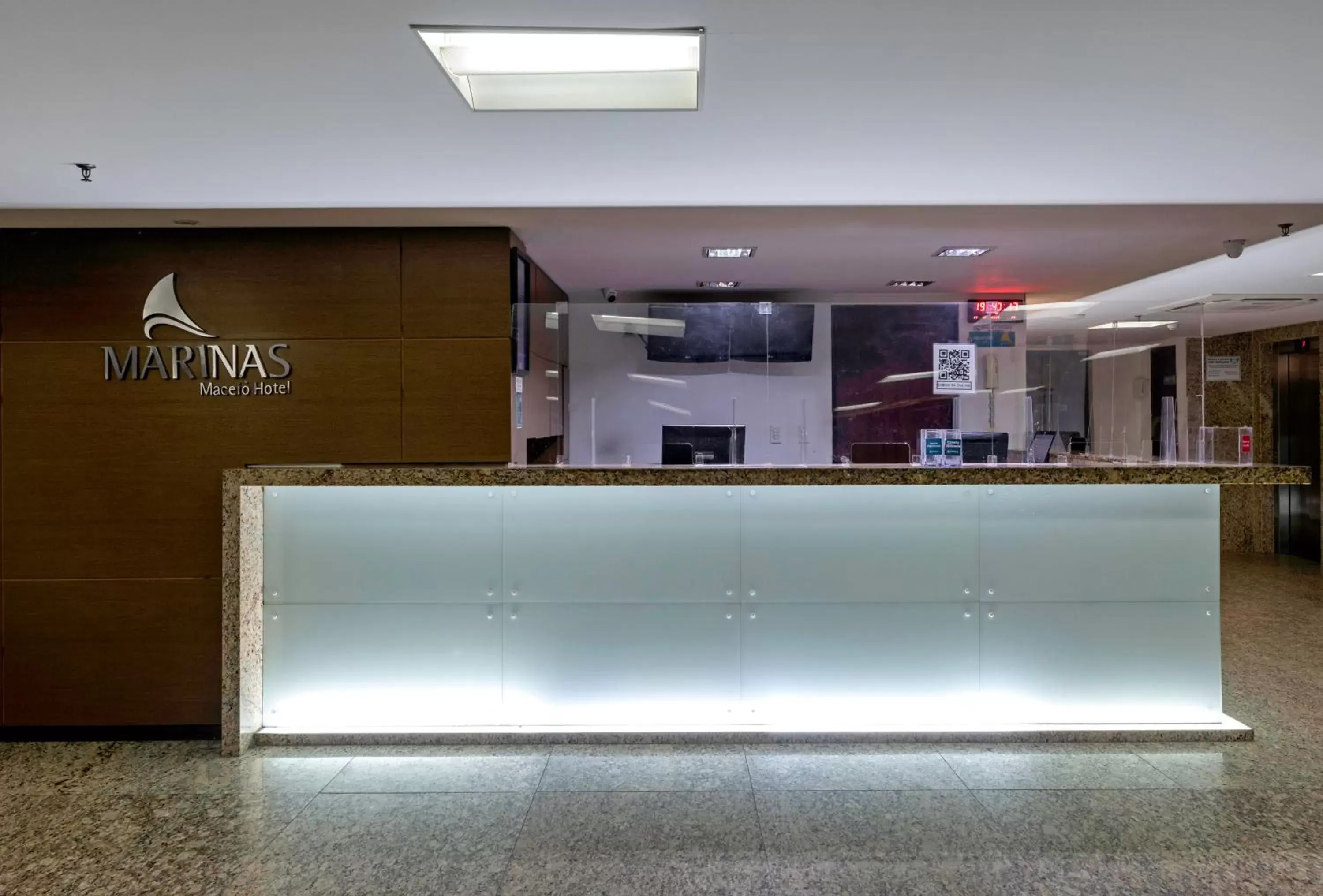 Property building, Lobby/Reception in Marinas Maceió Hotel