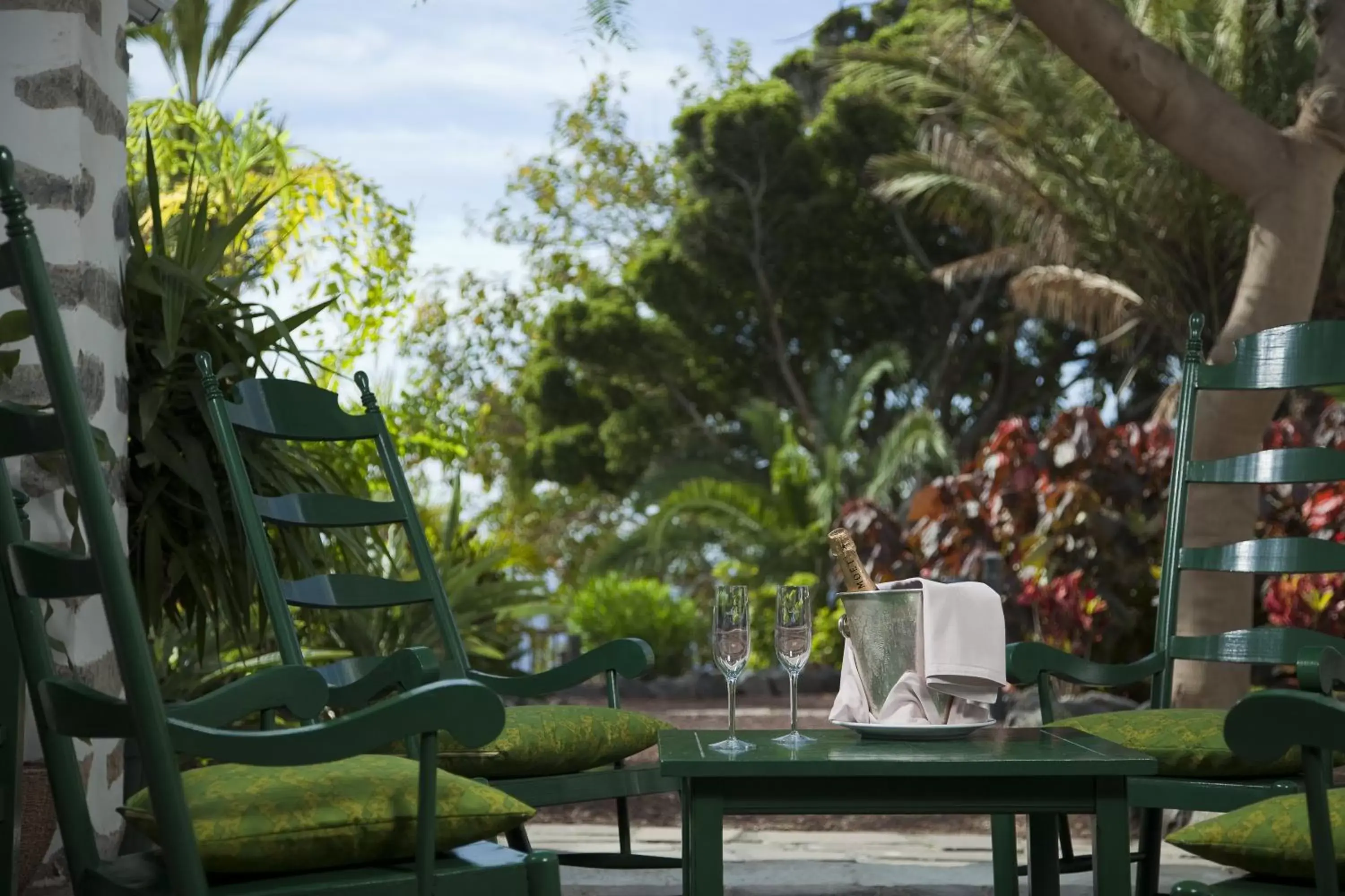 Garden in Parador de La Gomera