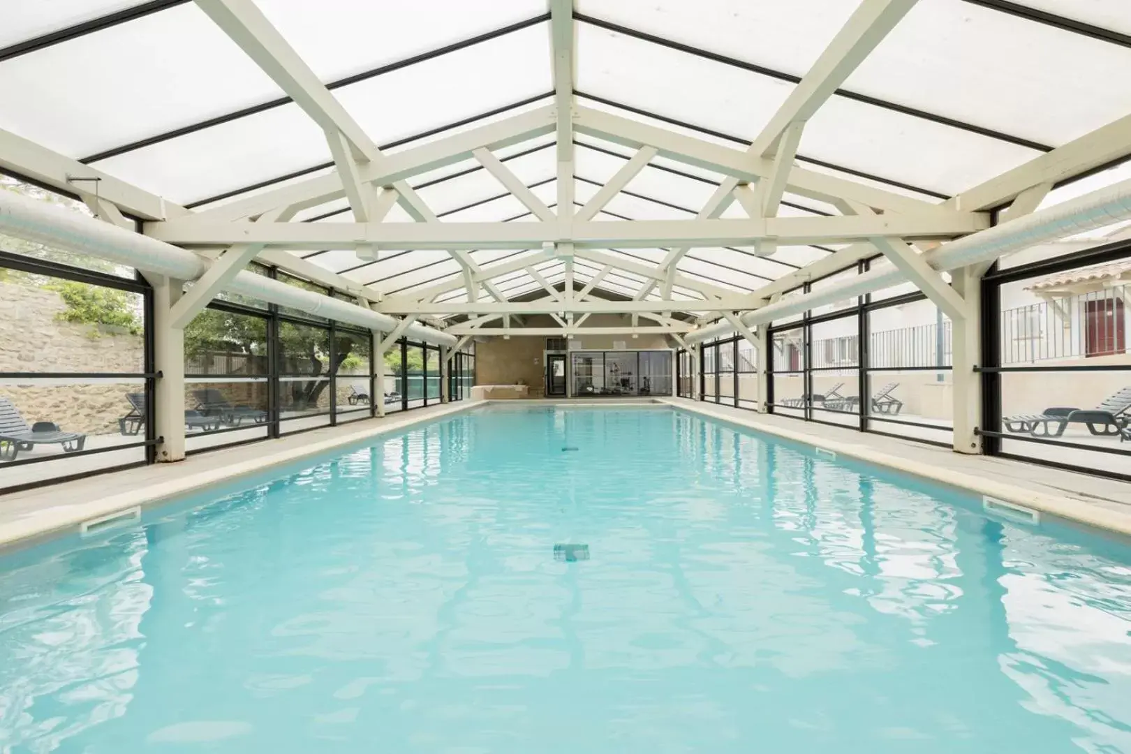 Swimming Pool in Garden & City Mont-Ventoux Malaucène