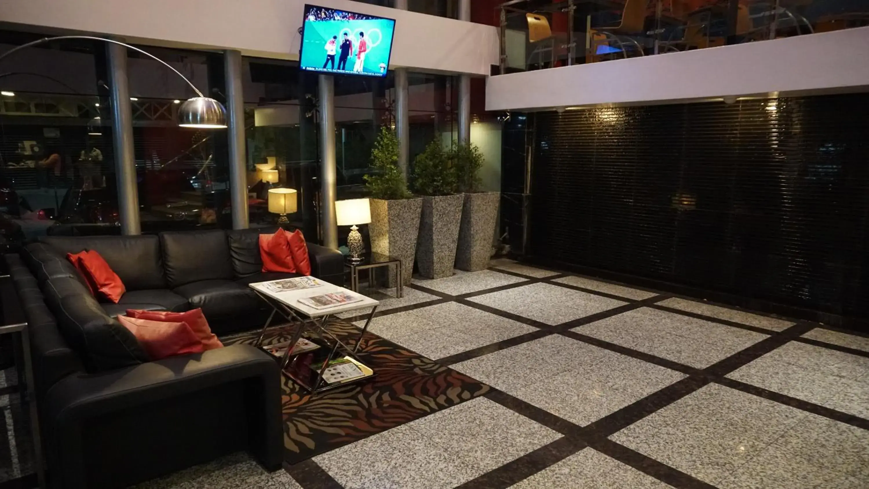 Lobby or reception in Hotel Las Cascadas