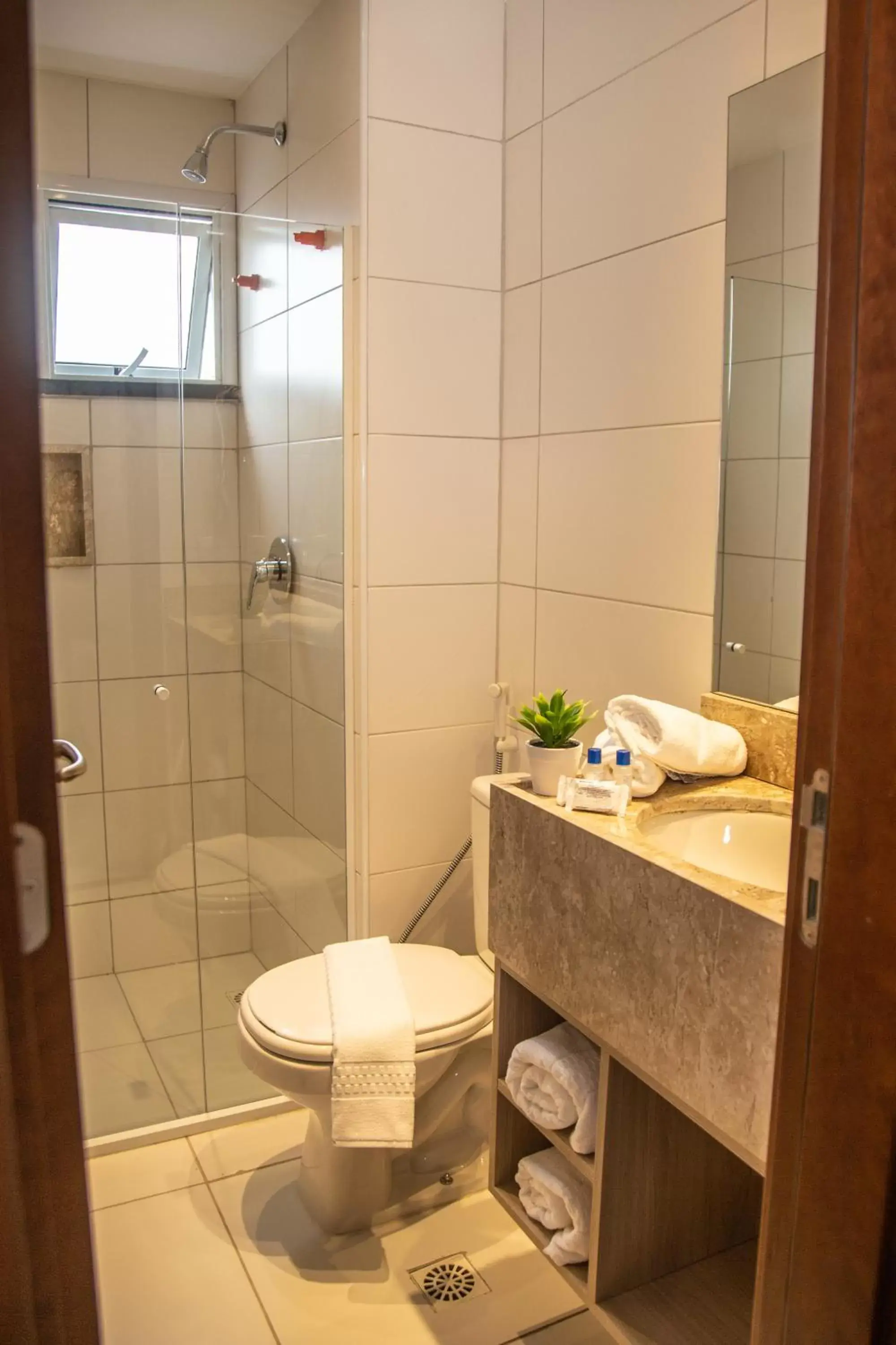 Bathroom in Aquidabã Praia Hotel