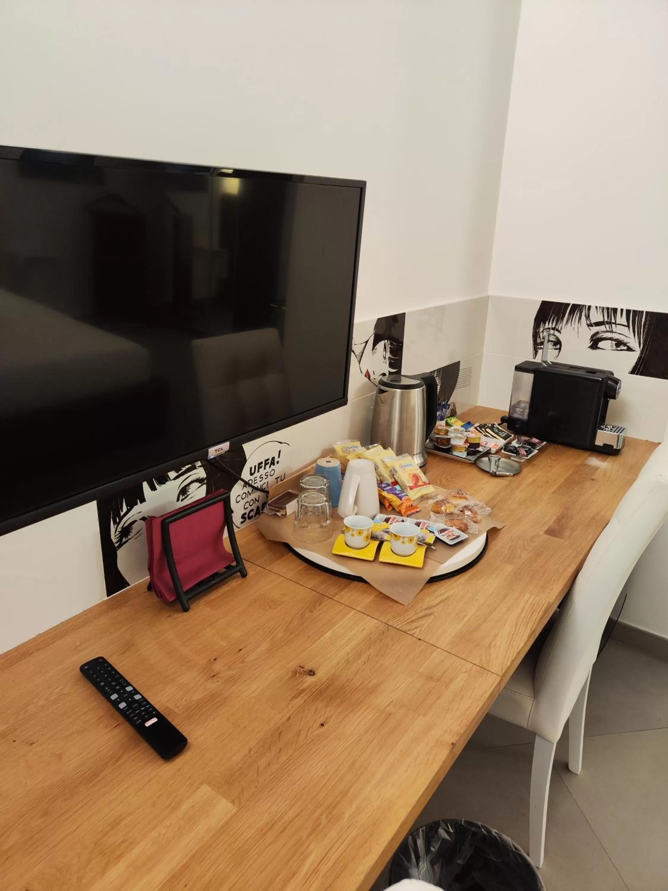 Coffee/tea facilities in San Francesco Rooms and Apartment with Terrace in Palermo Locazione Turistica