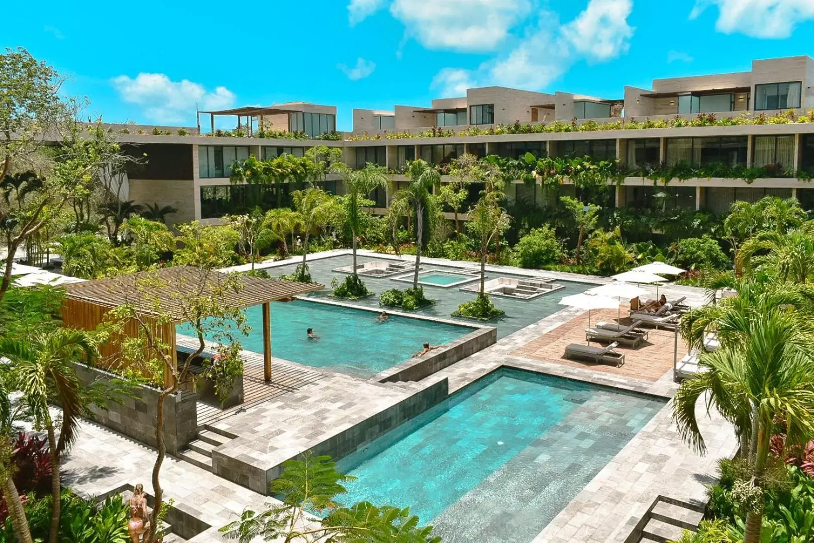 Property building, Pool View in MISTIQ Tulum Luxury Apartments