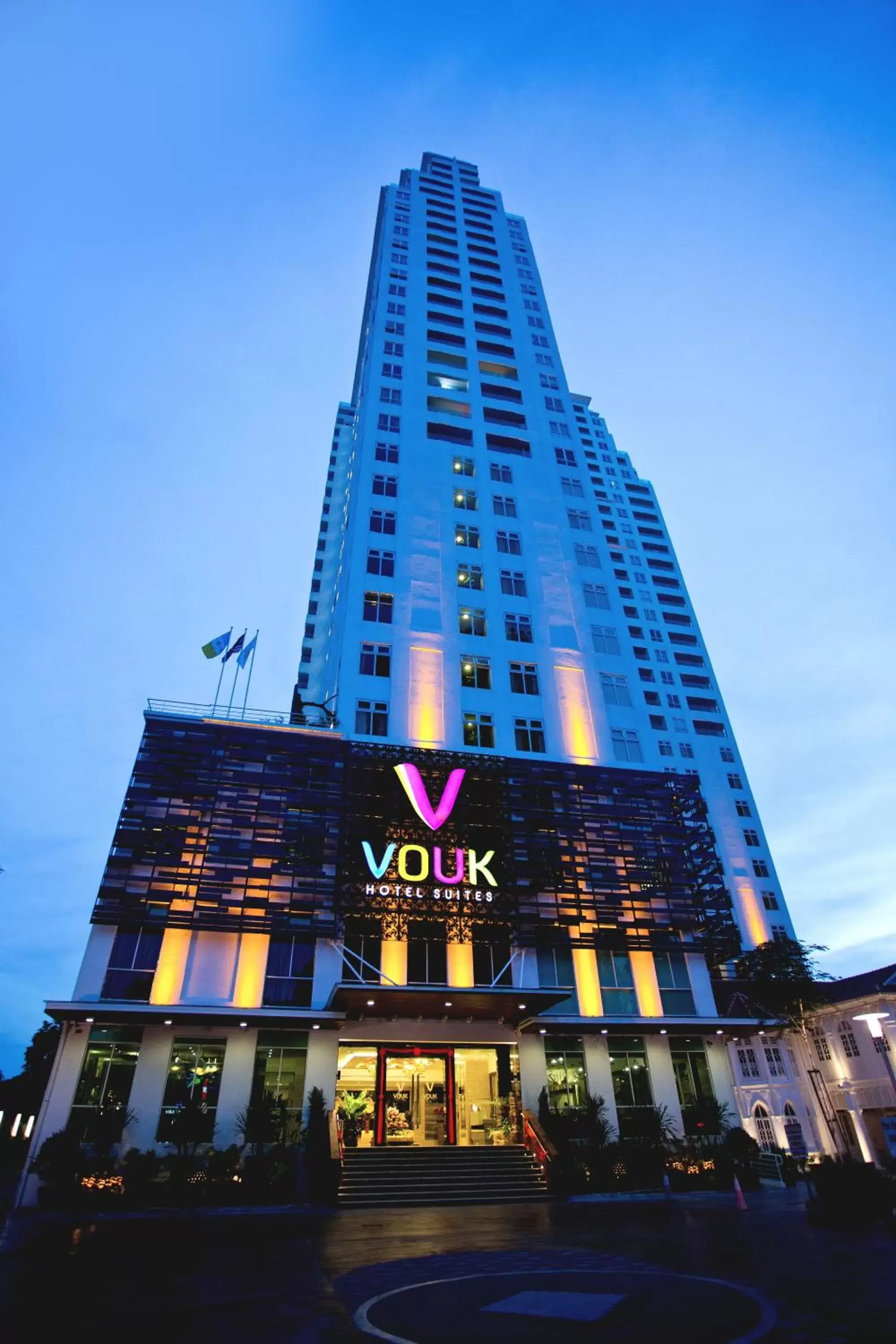 Facade/entrance, Property Building in Vouk Hotel Suites, Penang