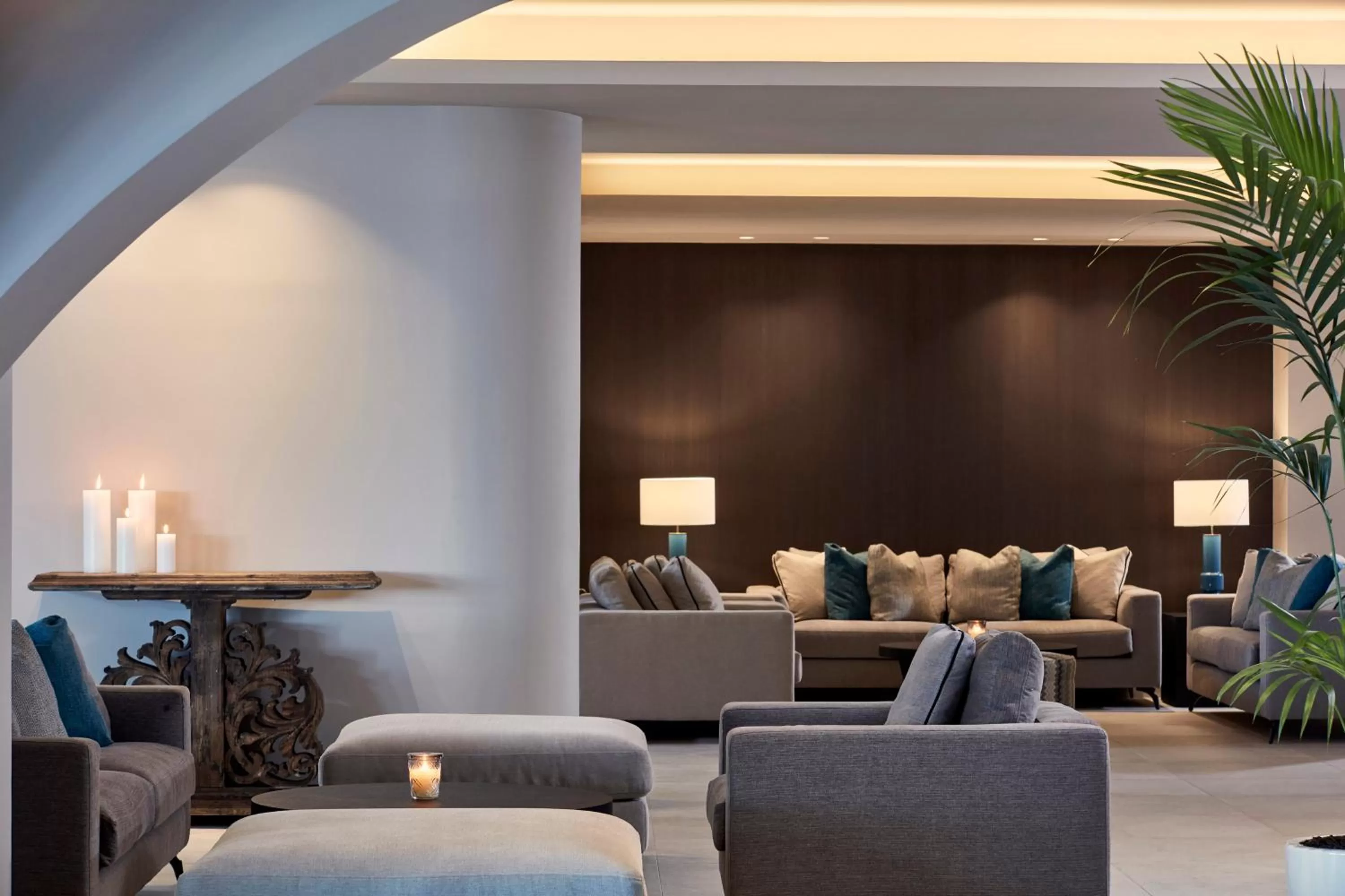 Living room in Esperos Village Blue & Spa - Adults Only