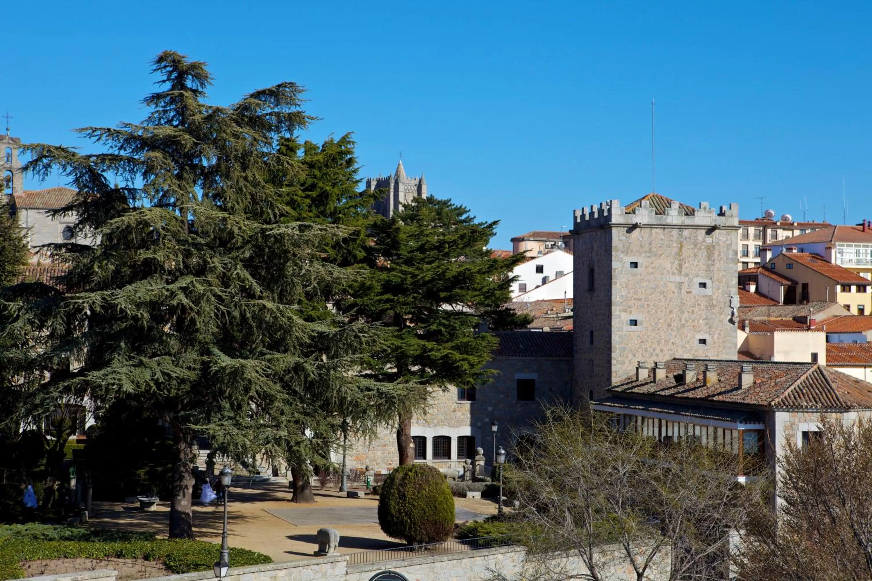 Facade/entrance in Parador de Ávila