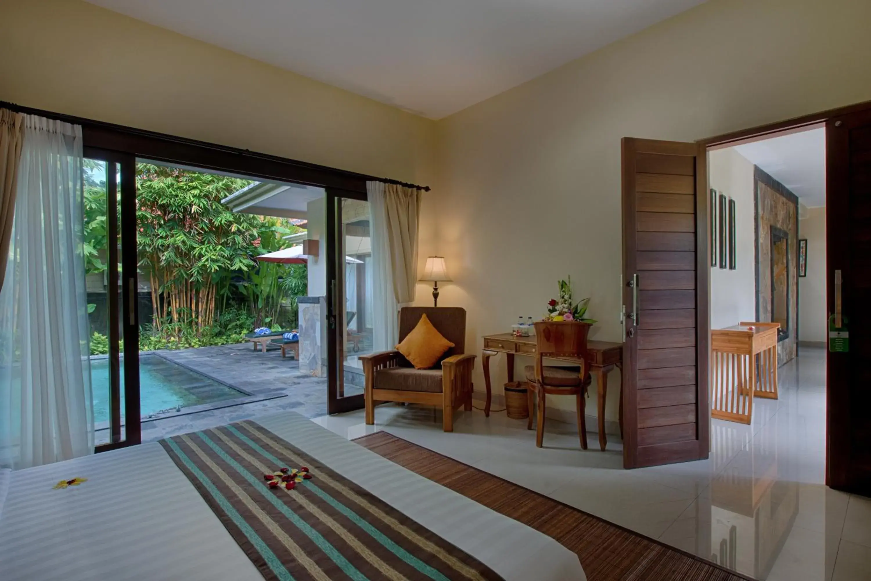 Decorative detail, Seating Area in Kadiga Villas Ubud