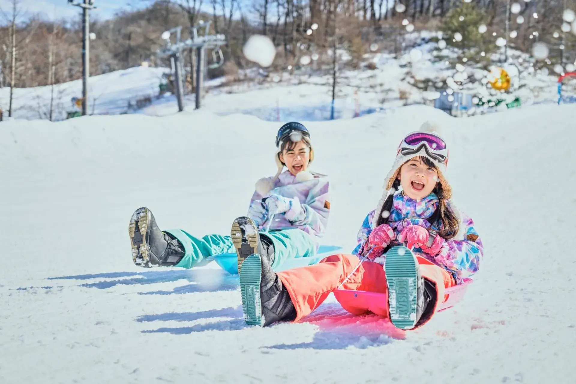 Skiing, Winter in Karuizawa Prince Hotel West