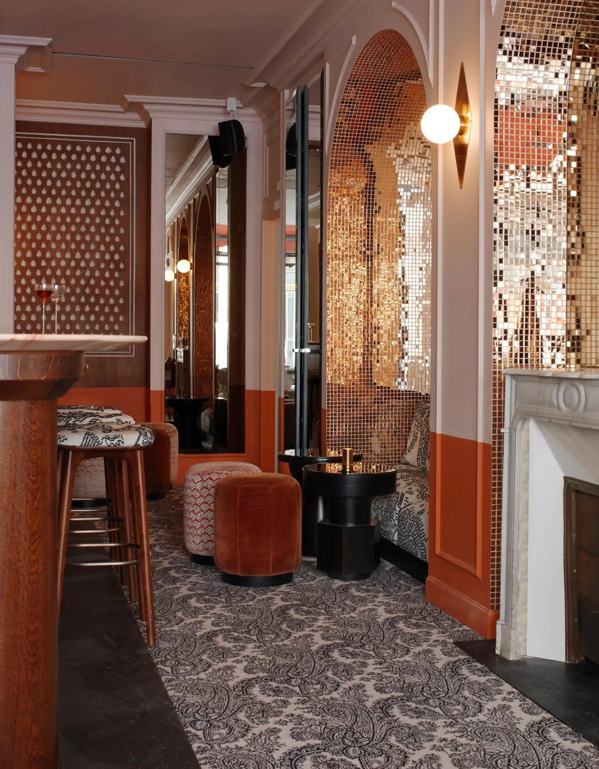 Lounge or bar in Hotel Bachaumont