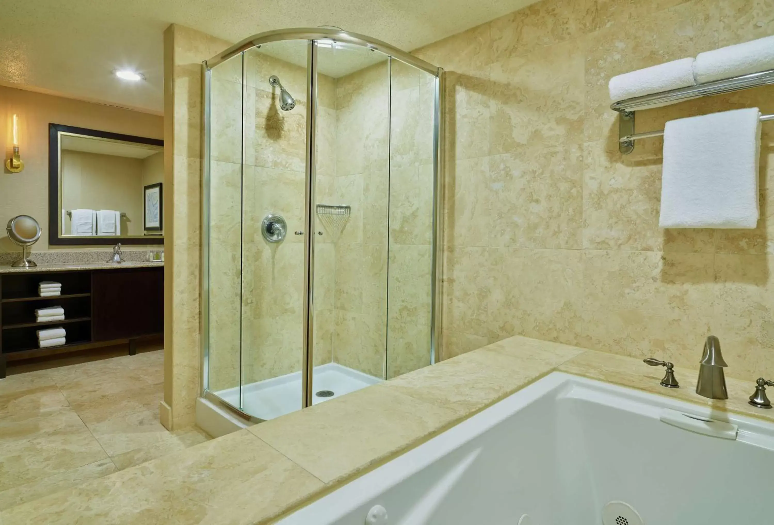 Bathroom in DoubleTree by Hilton Houston Intercontinental Airport