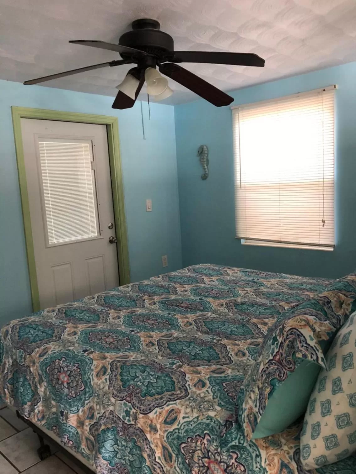 Bed in Grove City Motel