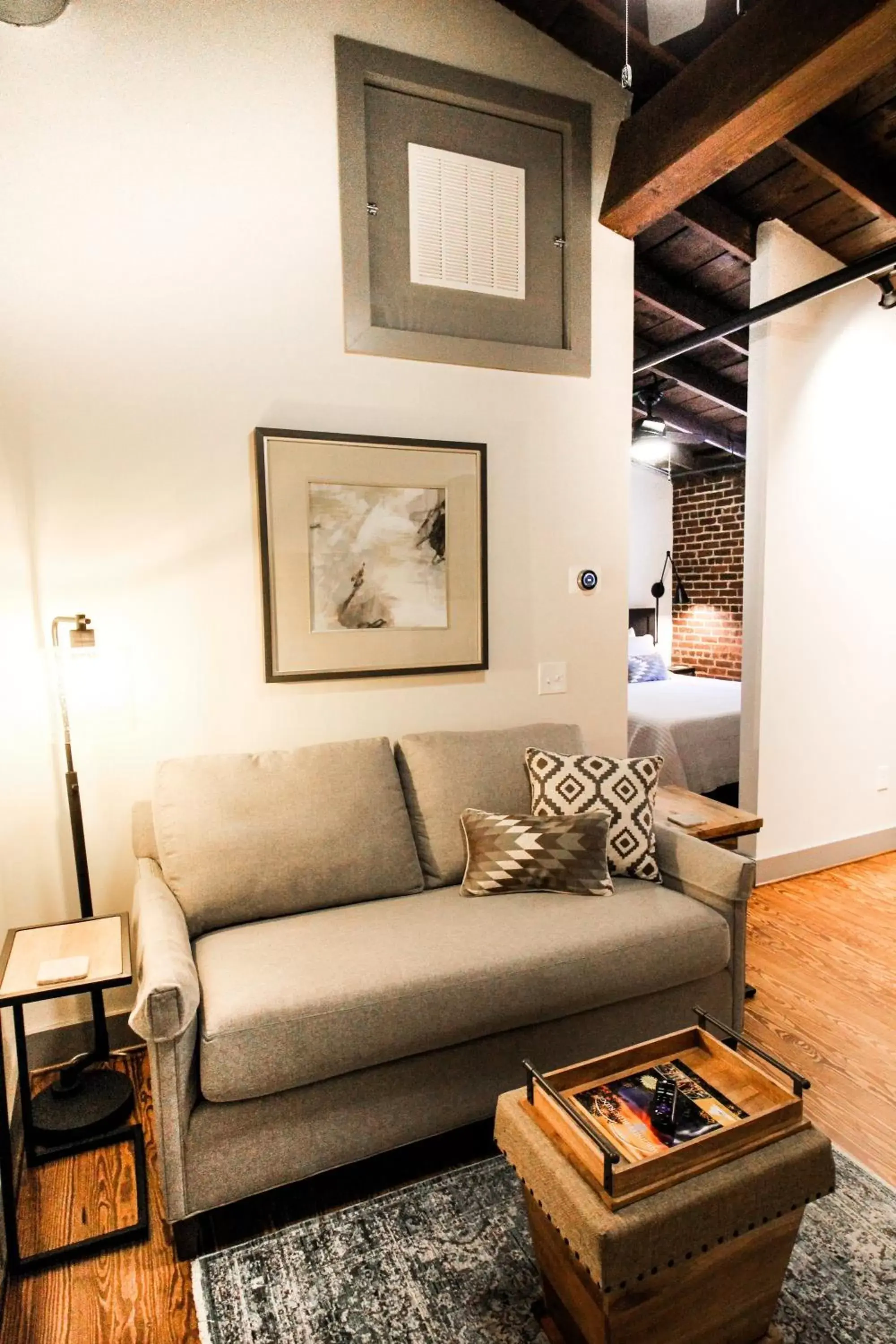 Living room, Seating Area in The Lofts at Downtown Salem