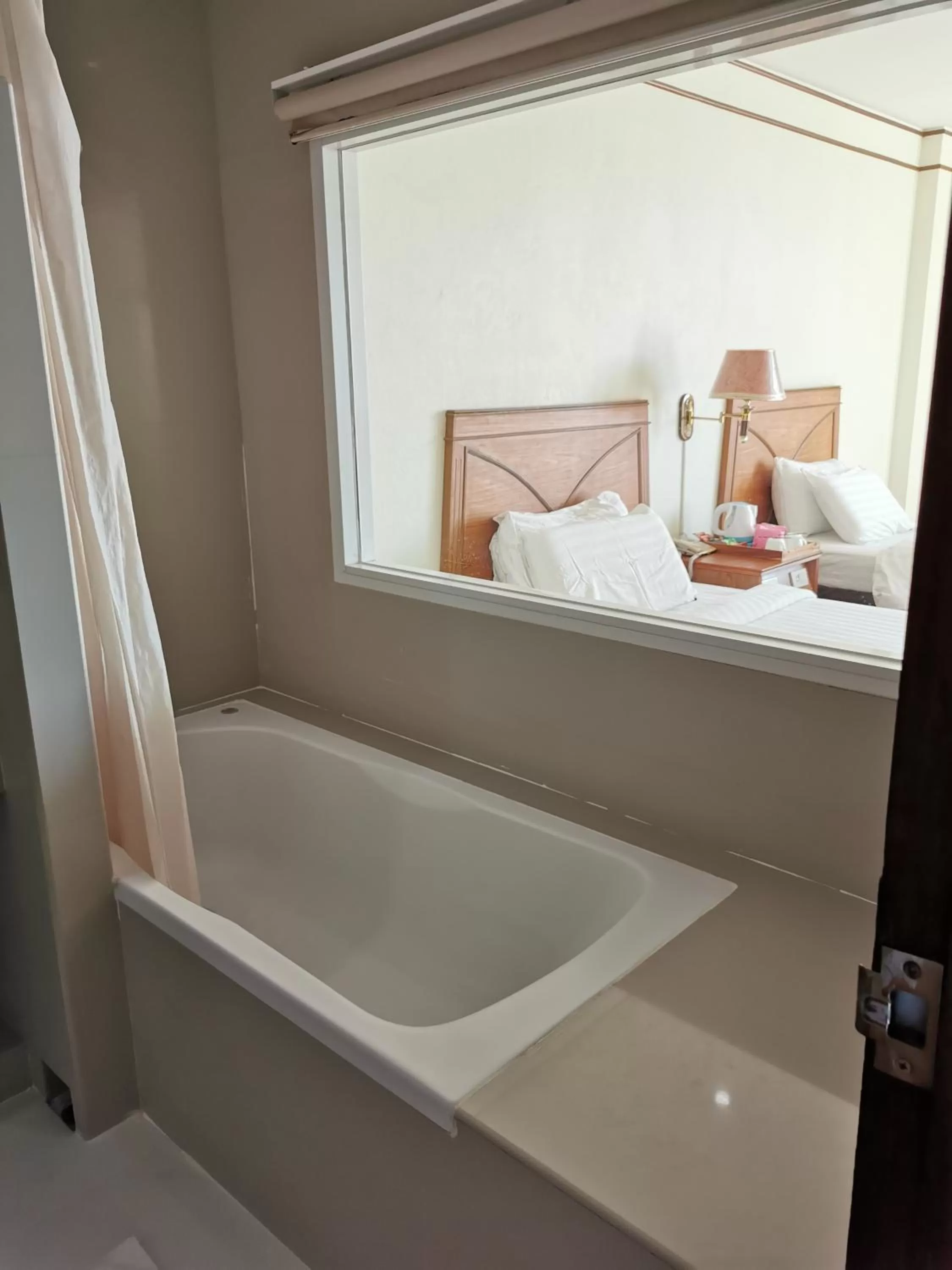 Bathroom, Bed in Morakot Twin Chumphon