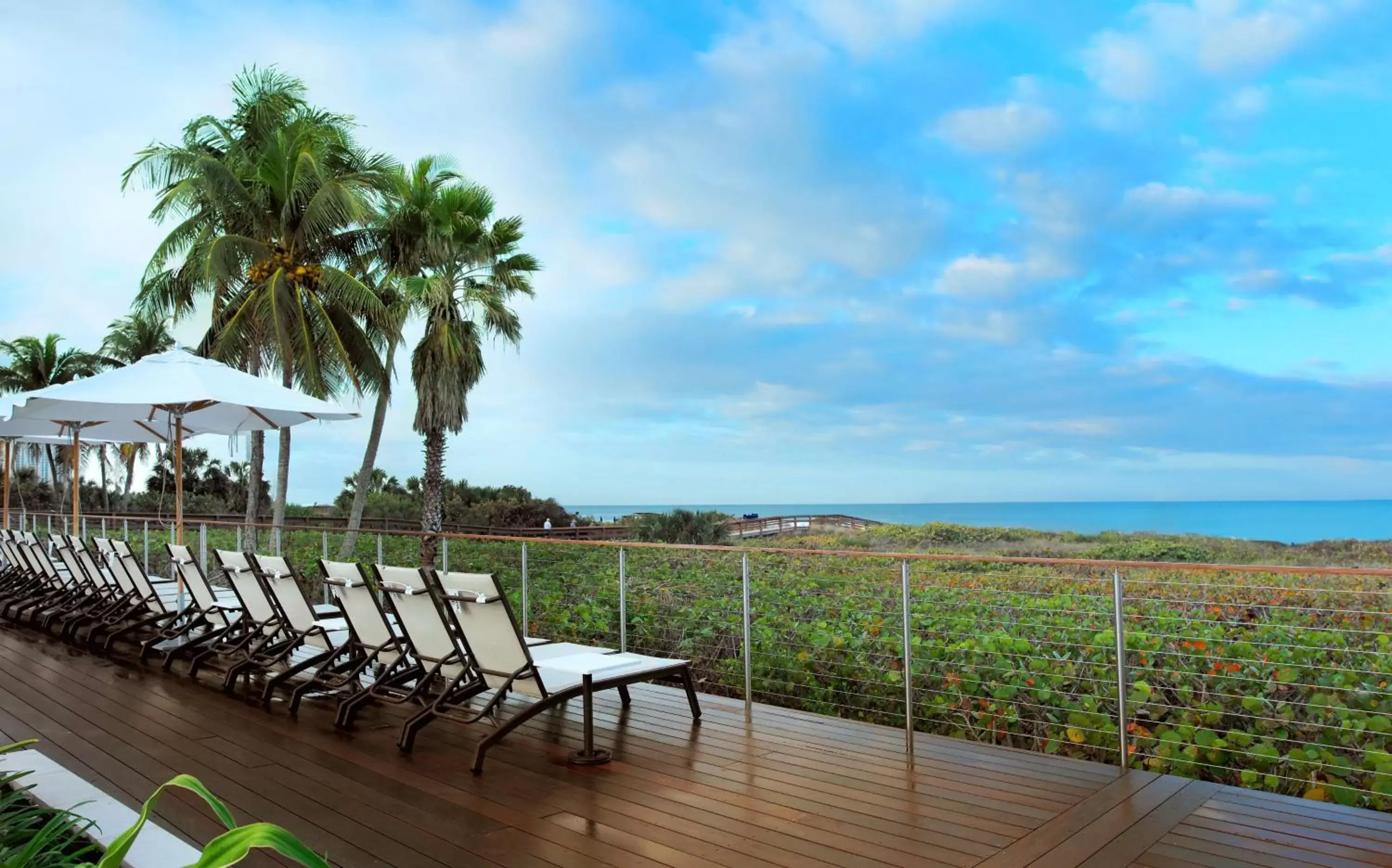 Patio in Hilton Marco Island Beach Resort and Spa