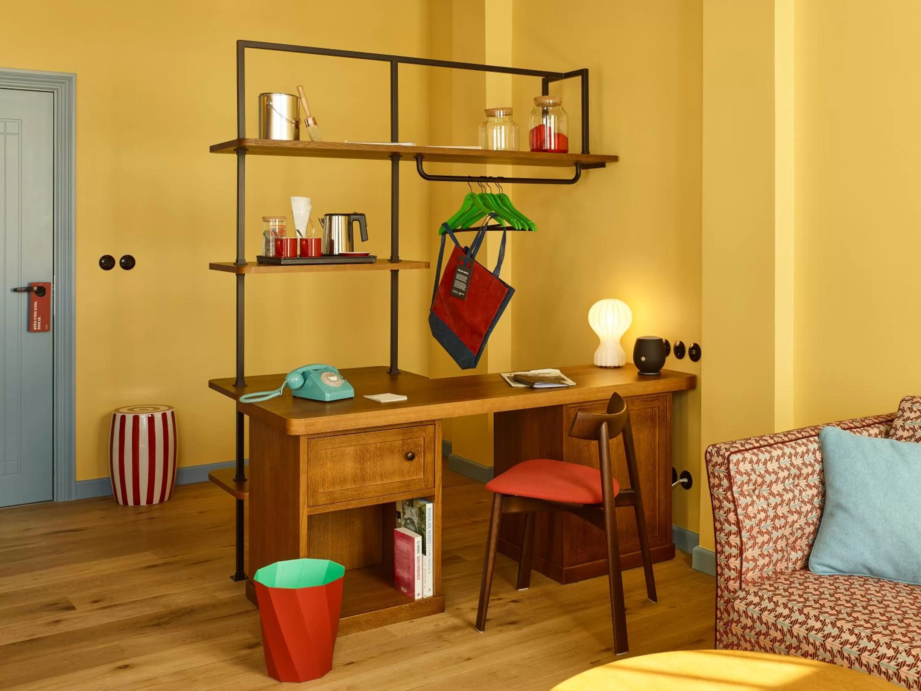 Coffee/tea facilities in 25hours Hotel Indre By