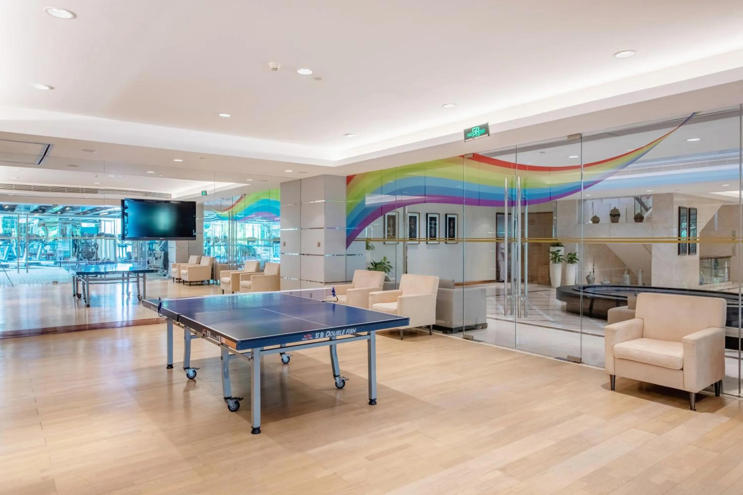 Table tennis in Mission Hills Hotel Resorts Dongguan
