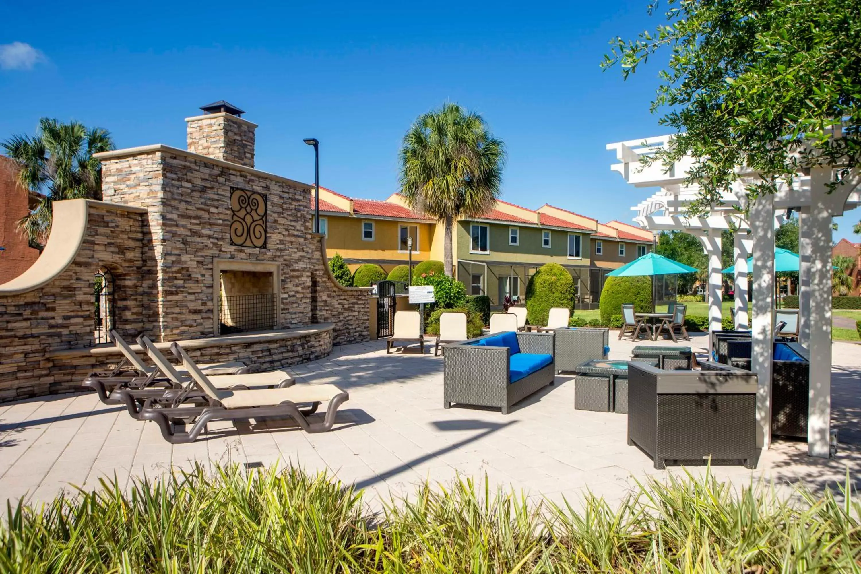 Patio, Property Building in FantasyWorld Resort