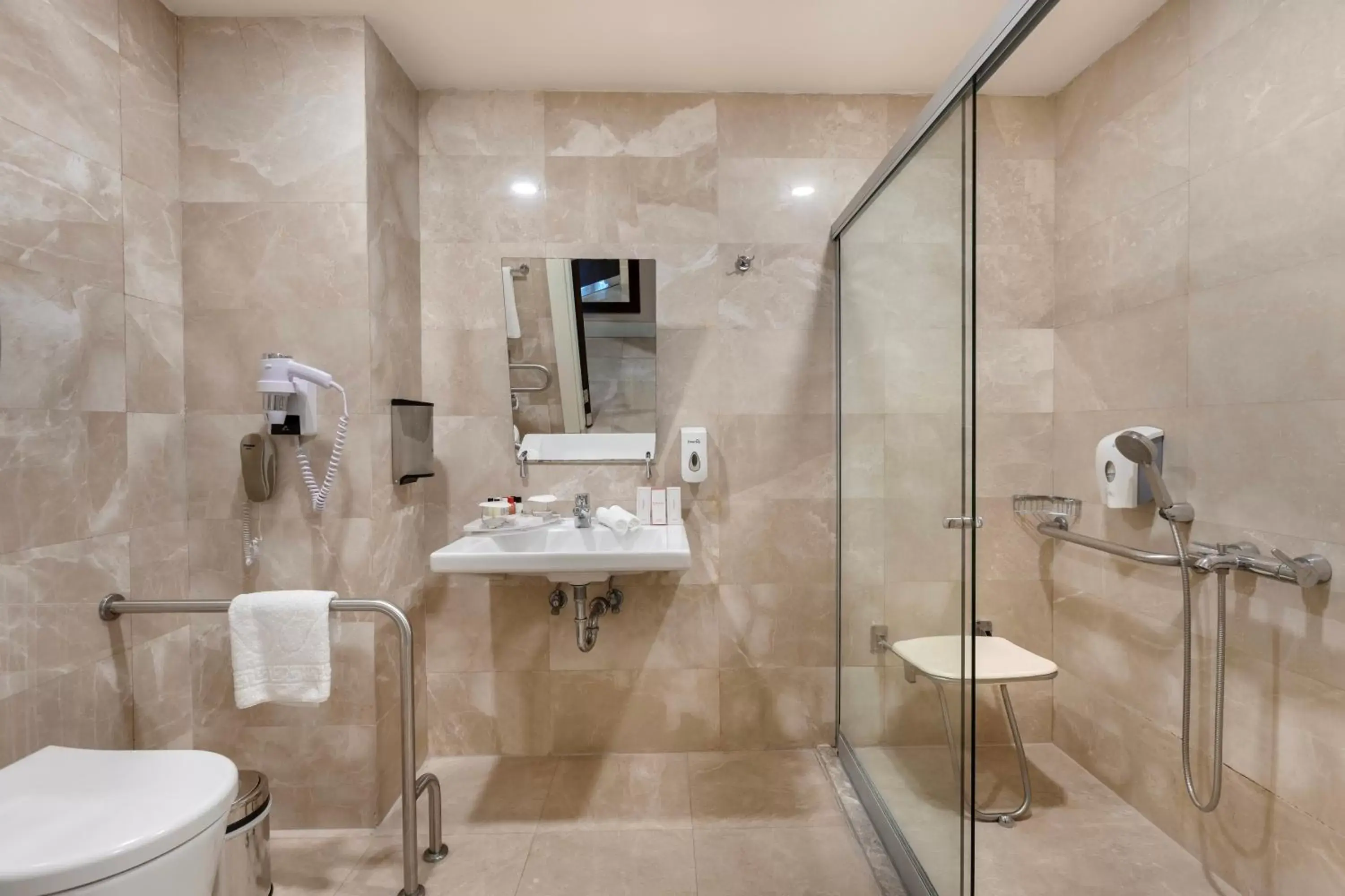 Facility for disabled guests, Bathroom in Ramada Plaza Antalya