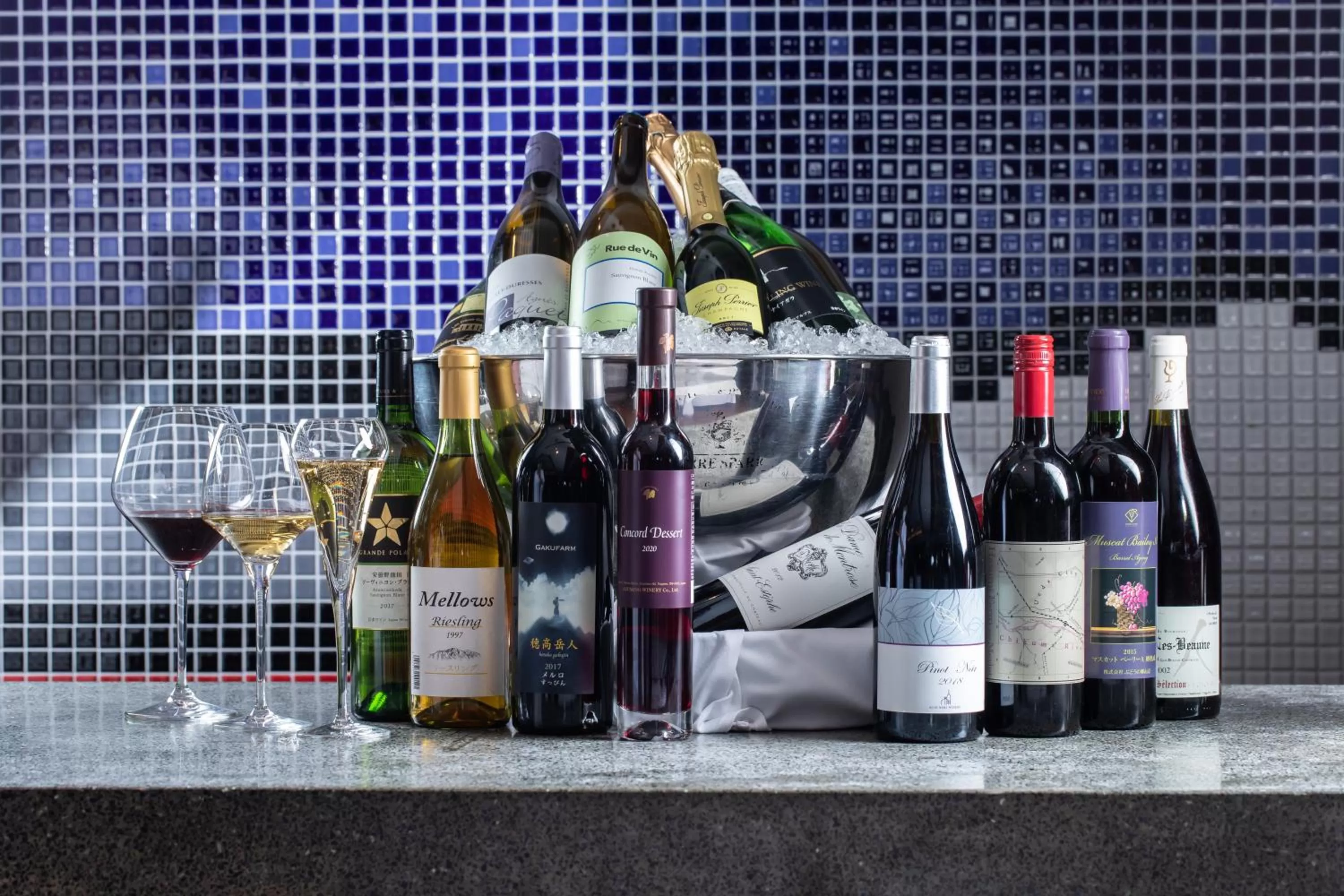 Alcoholic drinks in Matsumoto Hotel Kagetsu