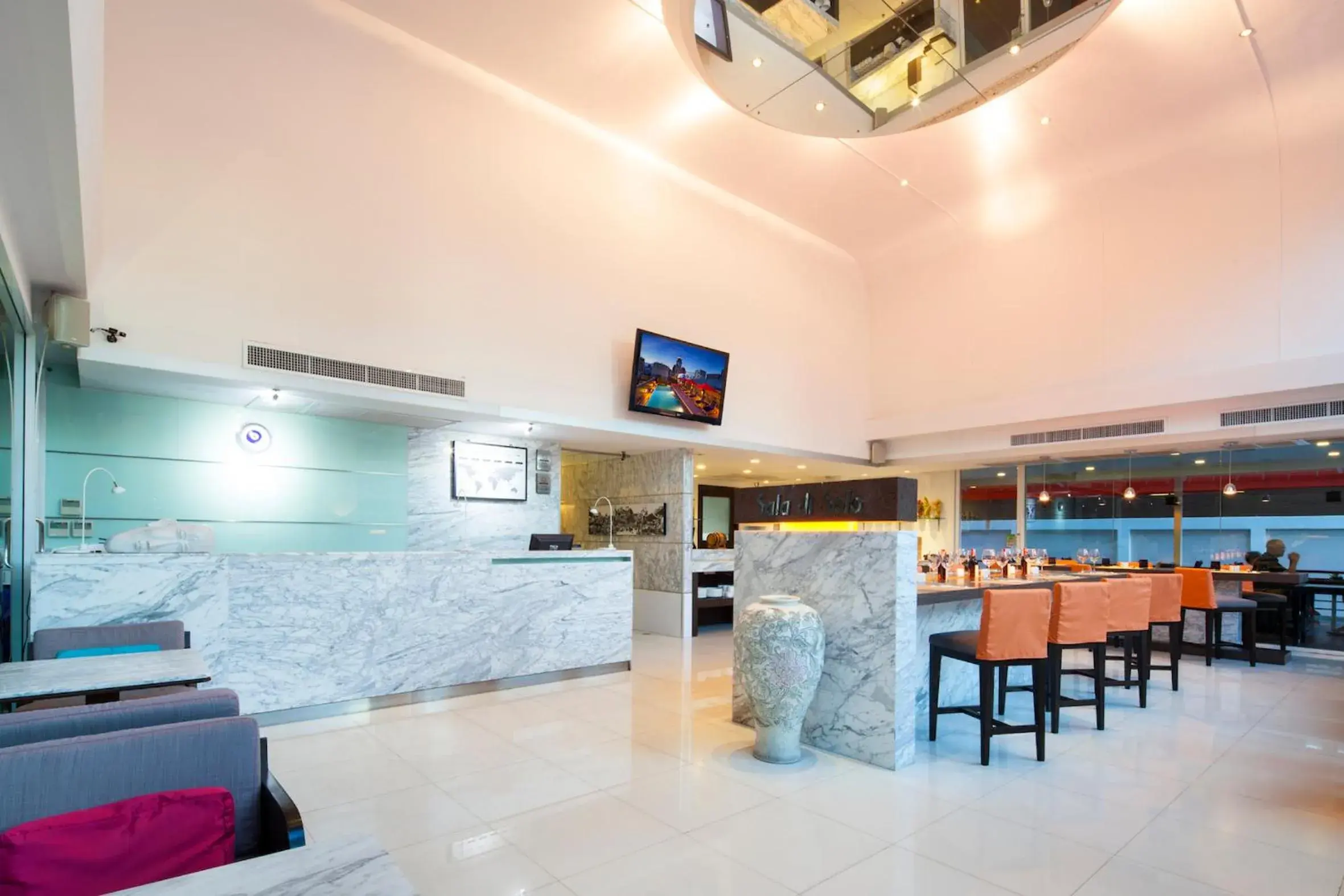Lobby or reception in Hotel Solo, Sukhumvit 2, Bangkok - SHA Extra Plus