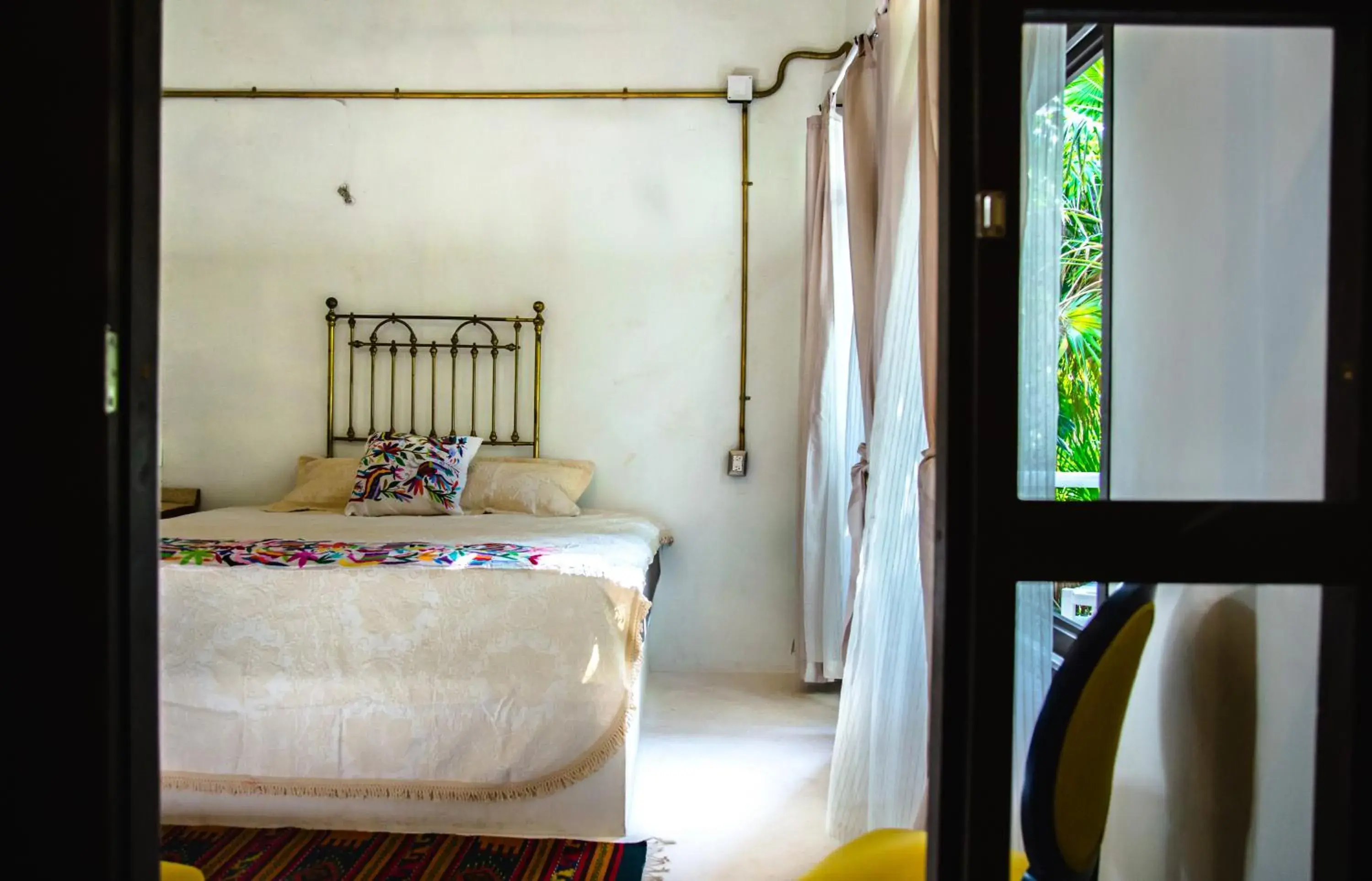 Photo of the whole room, Bed in Casa Ambar Tulum - Great location and access to a Private Cenote & Beach 2 Km Away - Adults Only