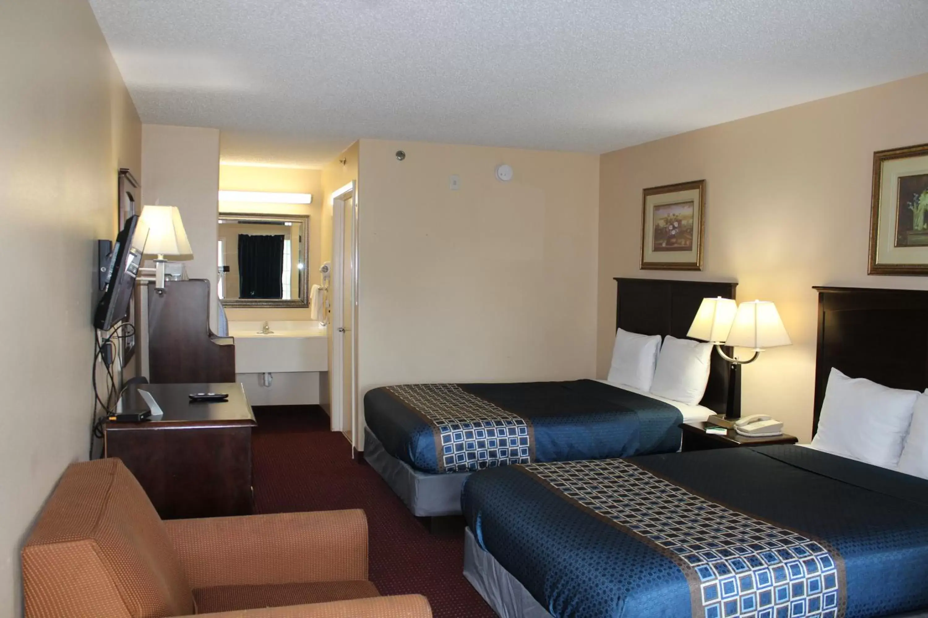 Photo of the whole room in Carom Inn a Travelodge by Wyndham Denham Springs-Baton Rouge