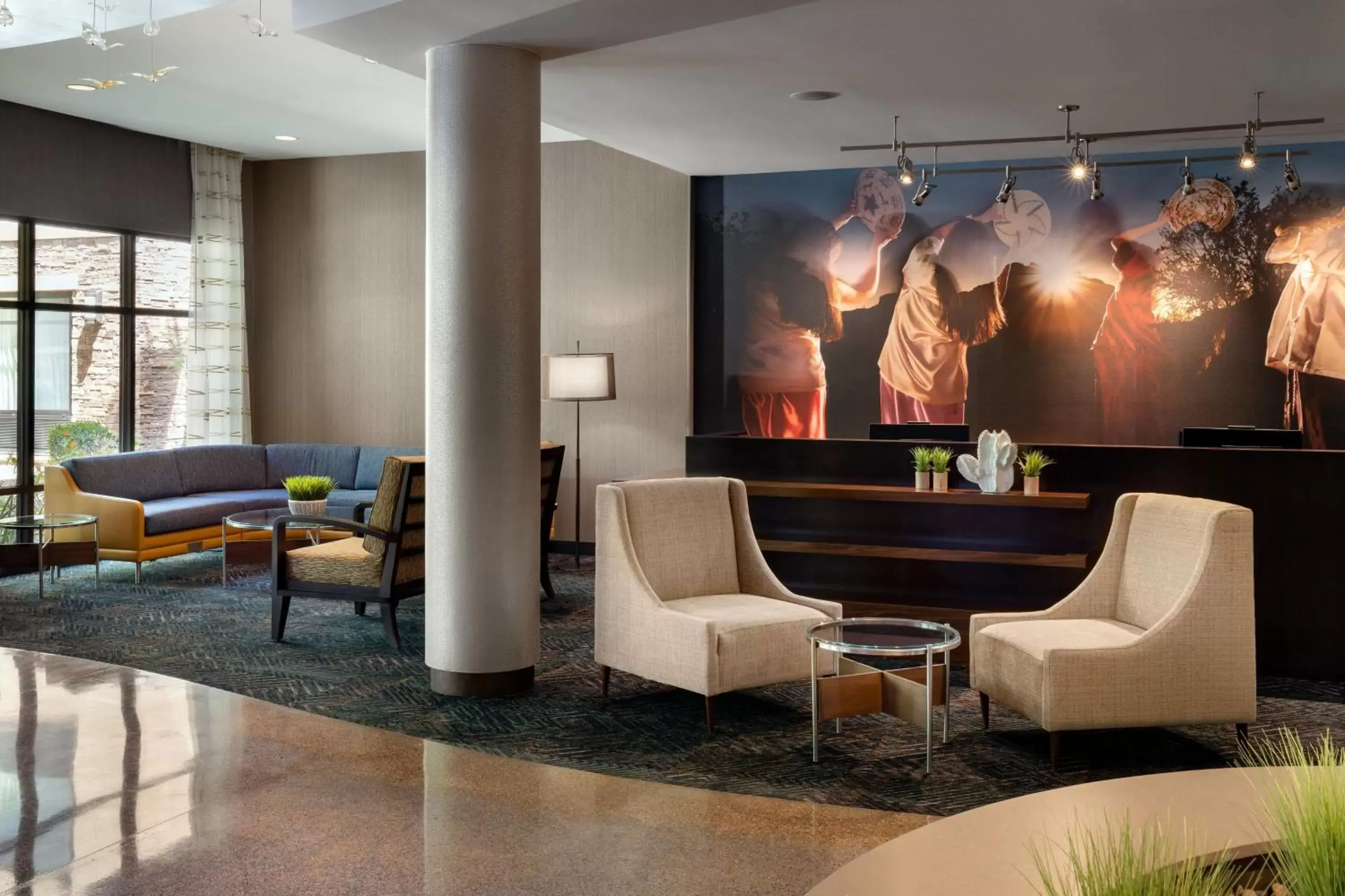 Business facilities, Lobby/Reception in Courtyard by Marriott Scottsdale Salt River