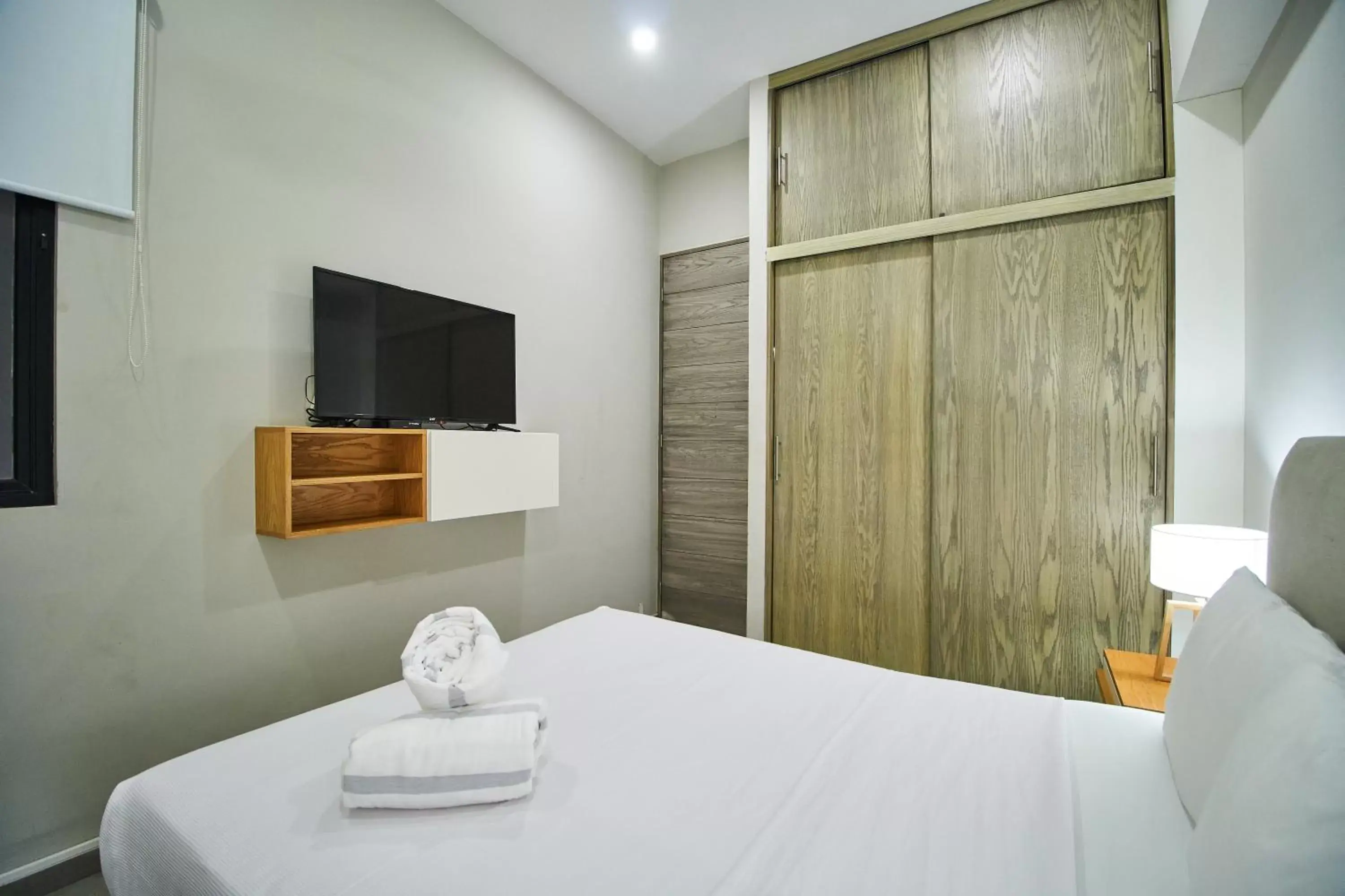 Bed in Torre 42 Playa del Carmen by Lockey