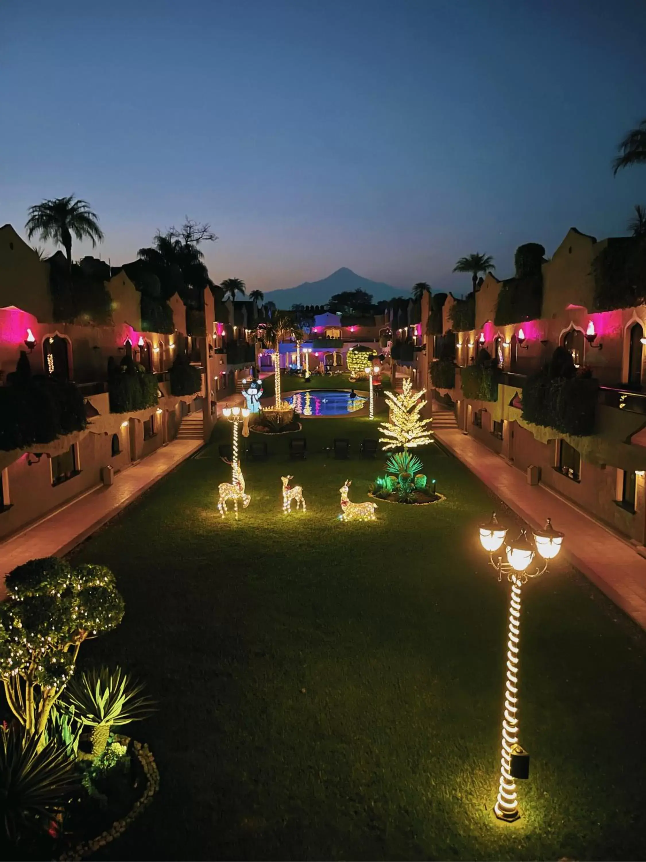 Garden view in Suites Layfer, Córdoba, Veracruz, México