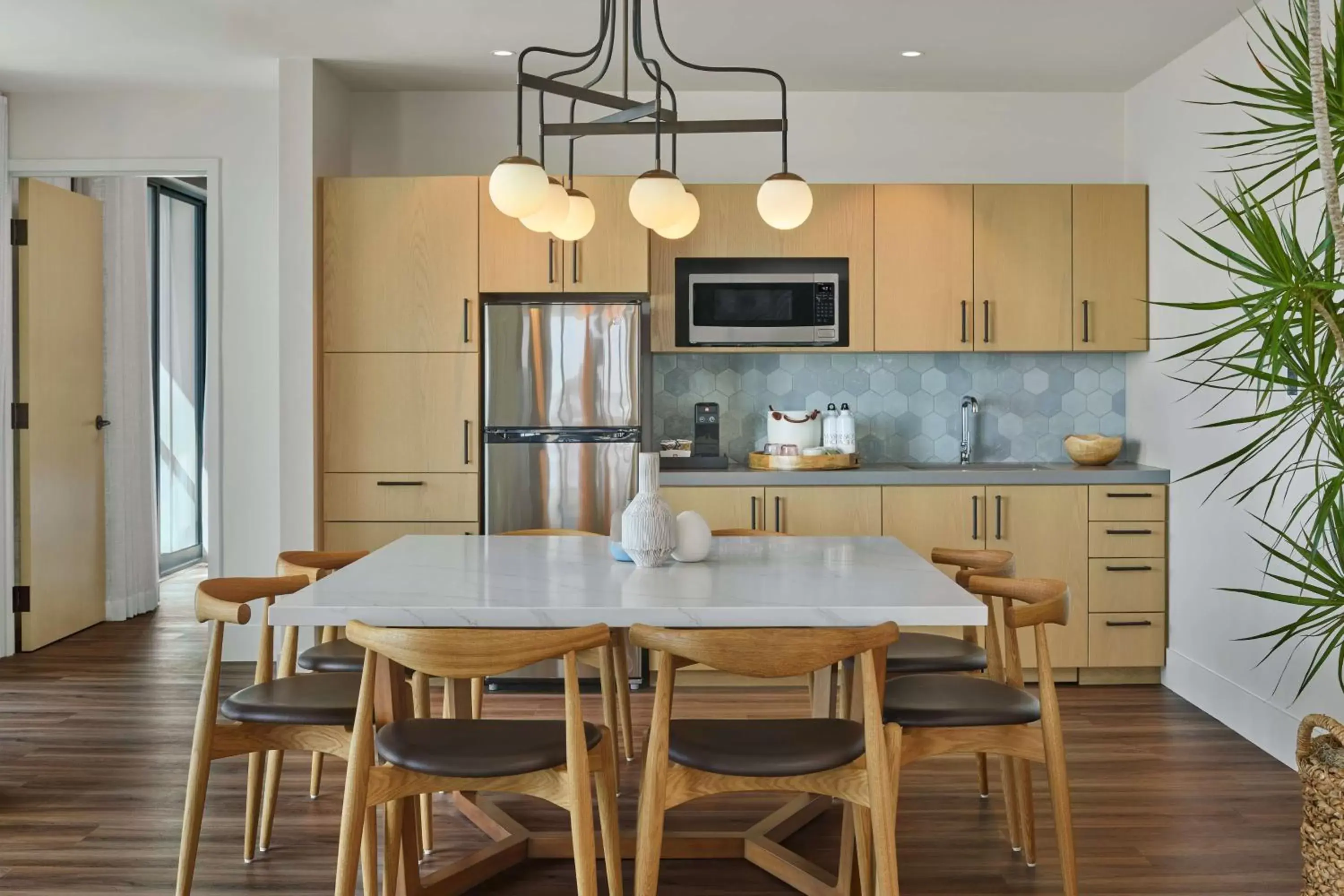 Photo of the whole room, Kitchen/Kitchenette in Mission Pacific Hotel, part of JdV by Hyatt