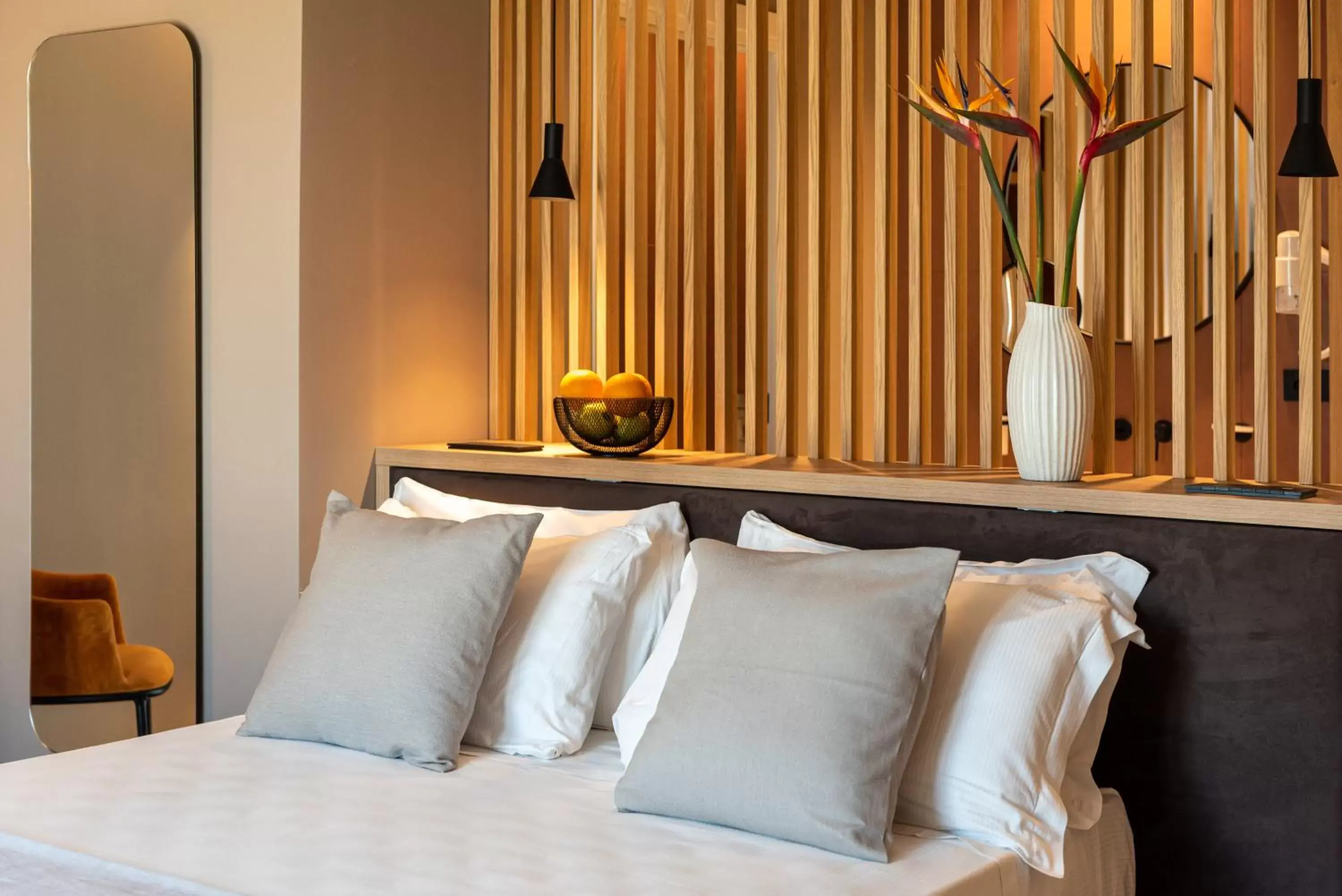 Bed in Limen Wellness Hotel & Spa