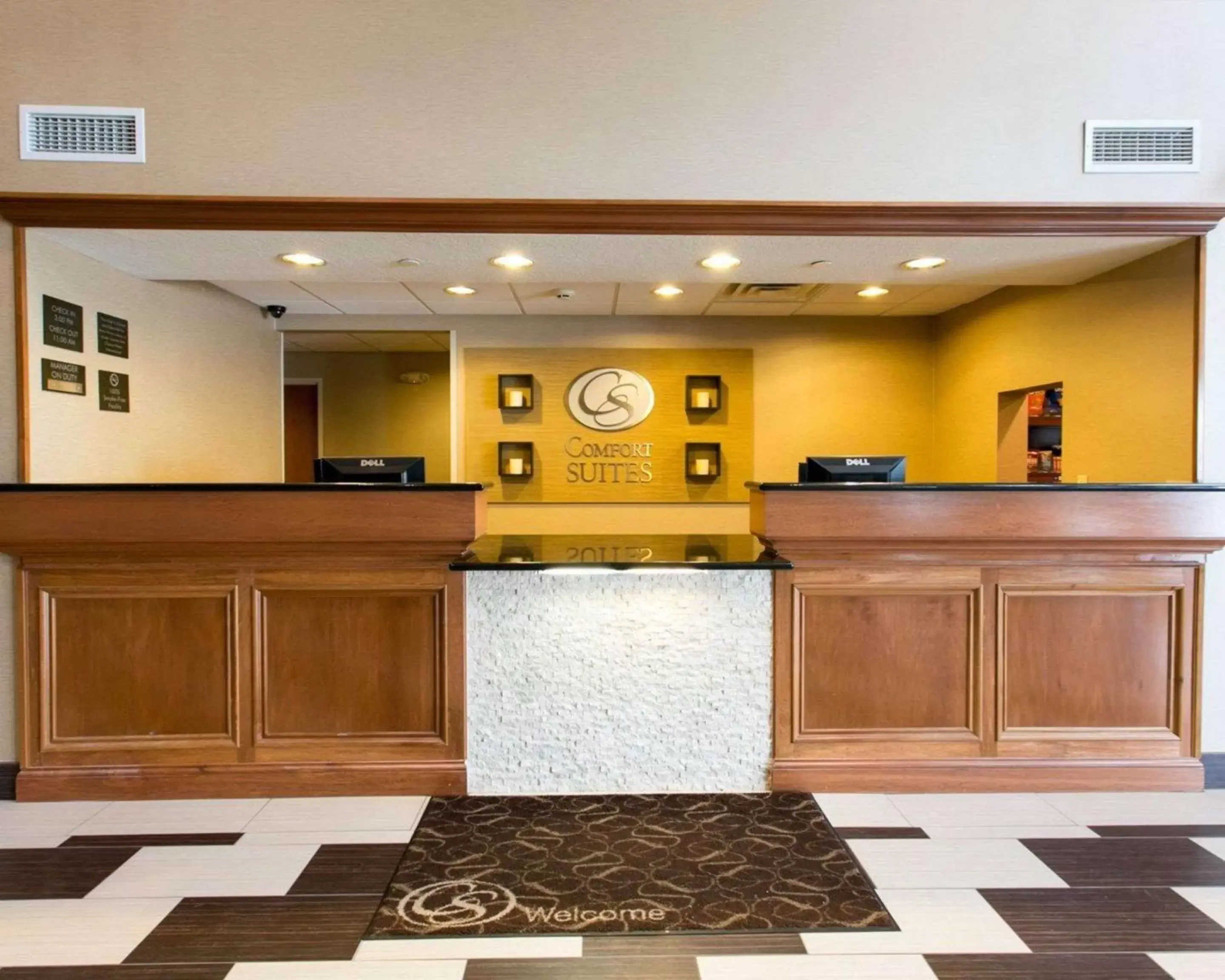 Lobby or reception, Lobby/Reception in Comfort Suites Benton Harbor - St. Joseph