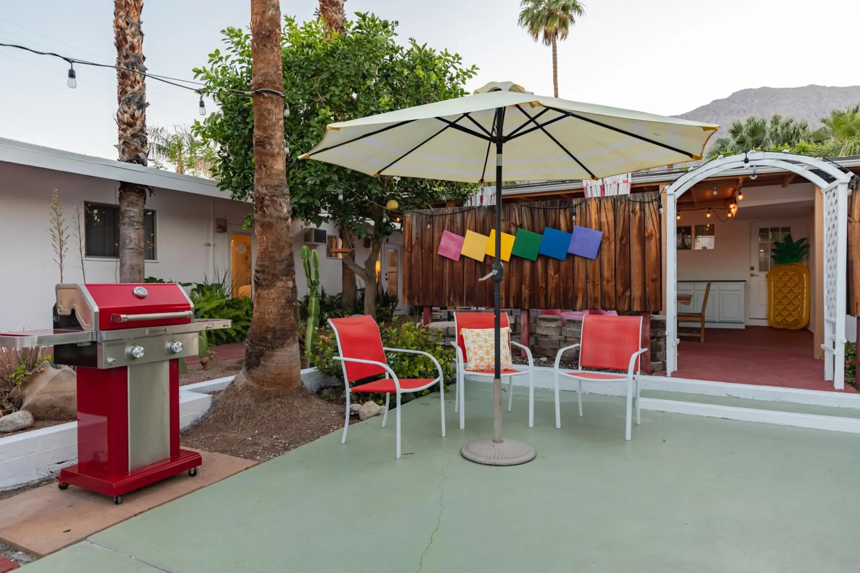 Patio in Float Palm Springs