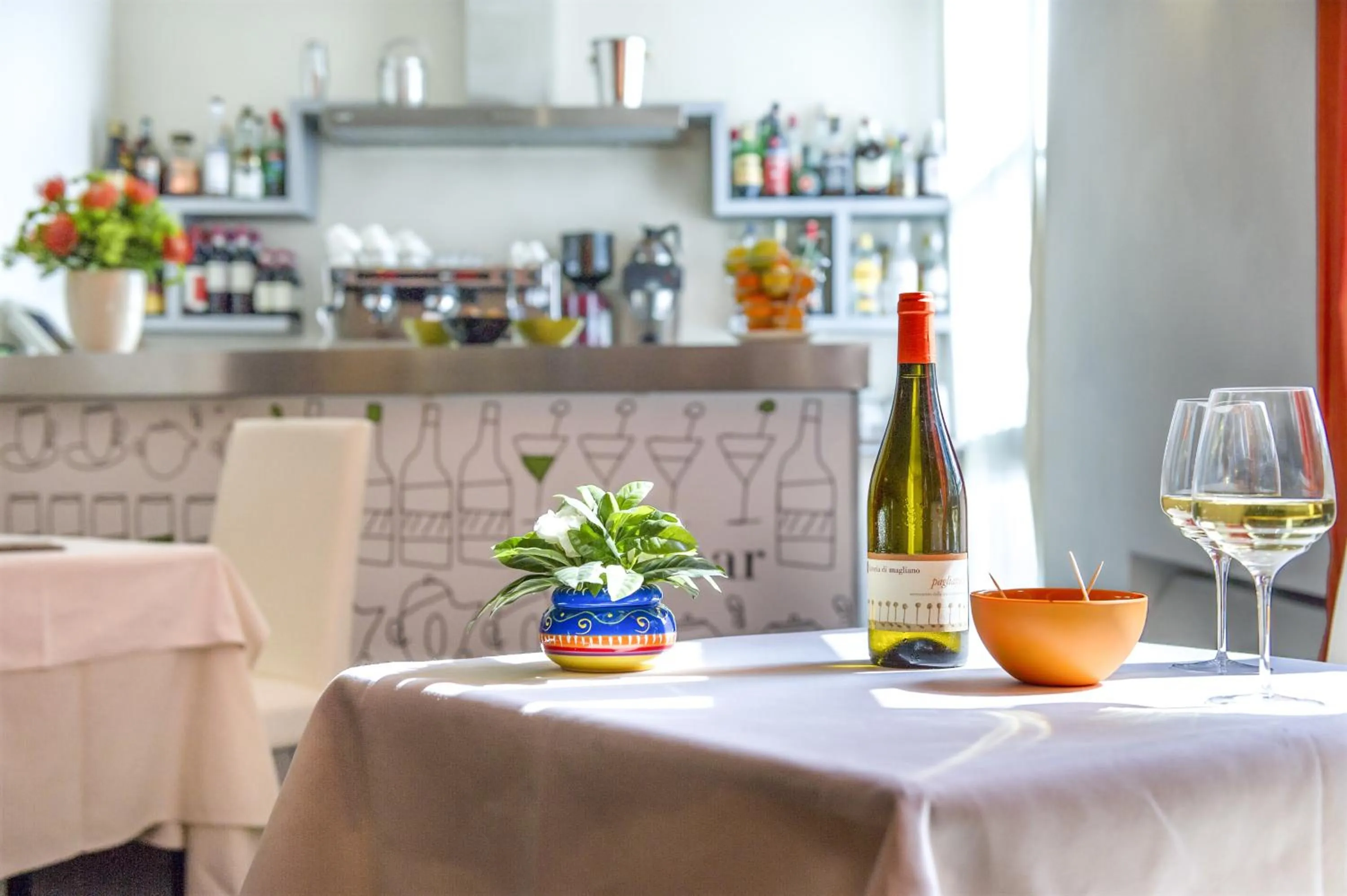 Communal lounge/ TV room in Hotel San Marco