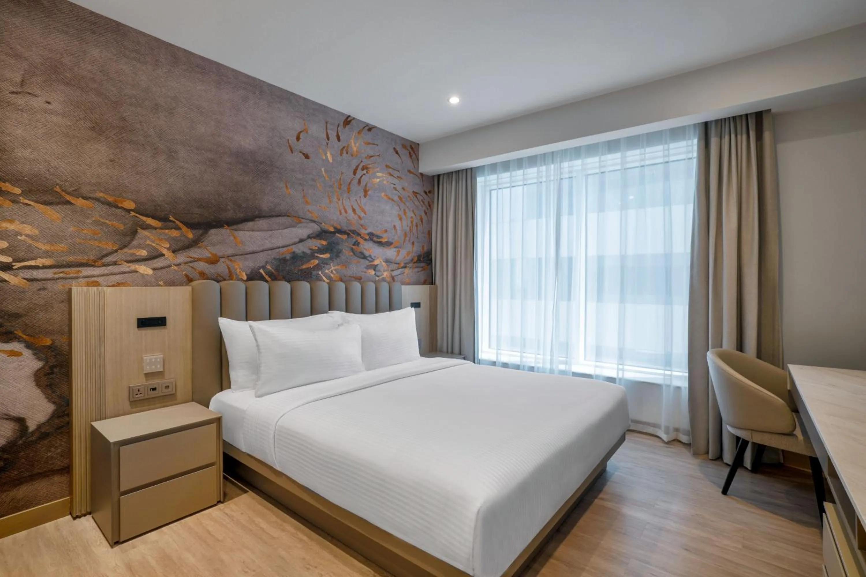 Bedroom, Bed in Residence Inn by Marriott Sheikh Zayed Road, Dubai