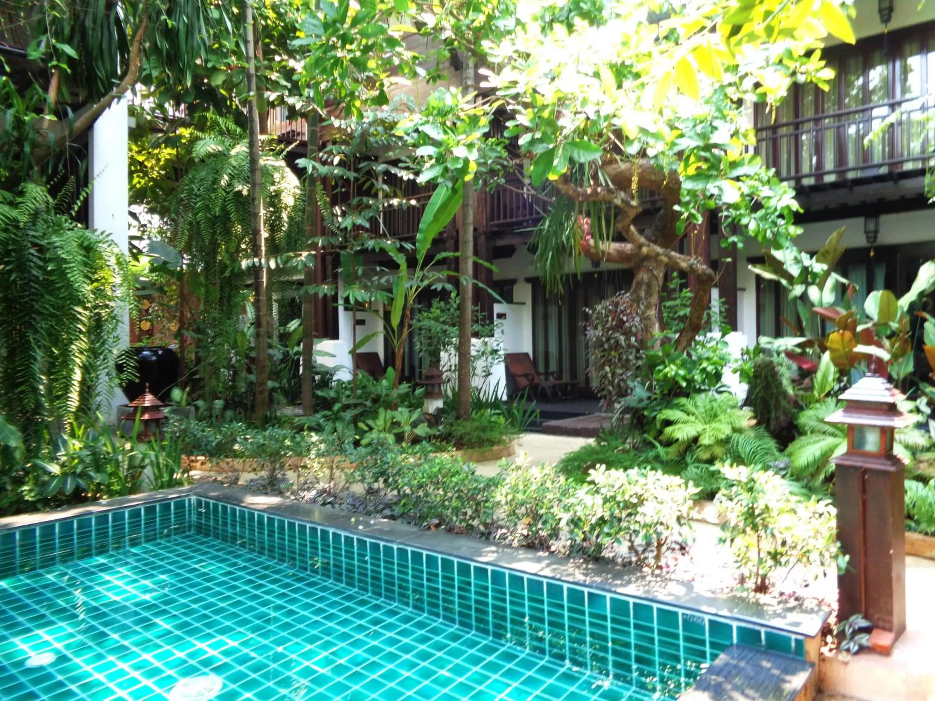 Garden, Swimming Pool in Yantarasri Resort