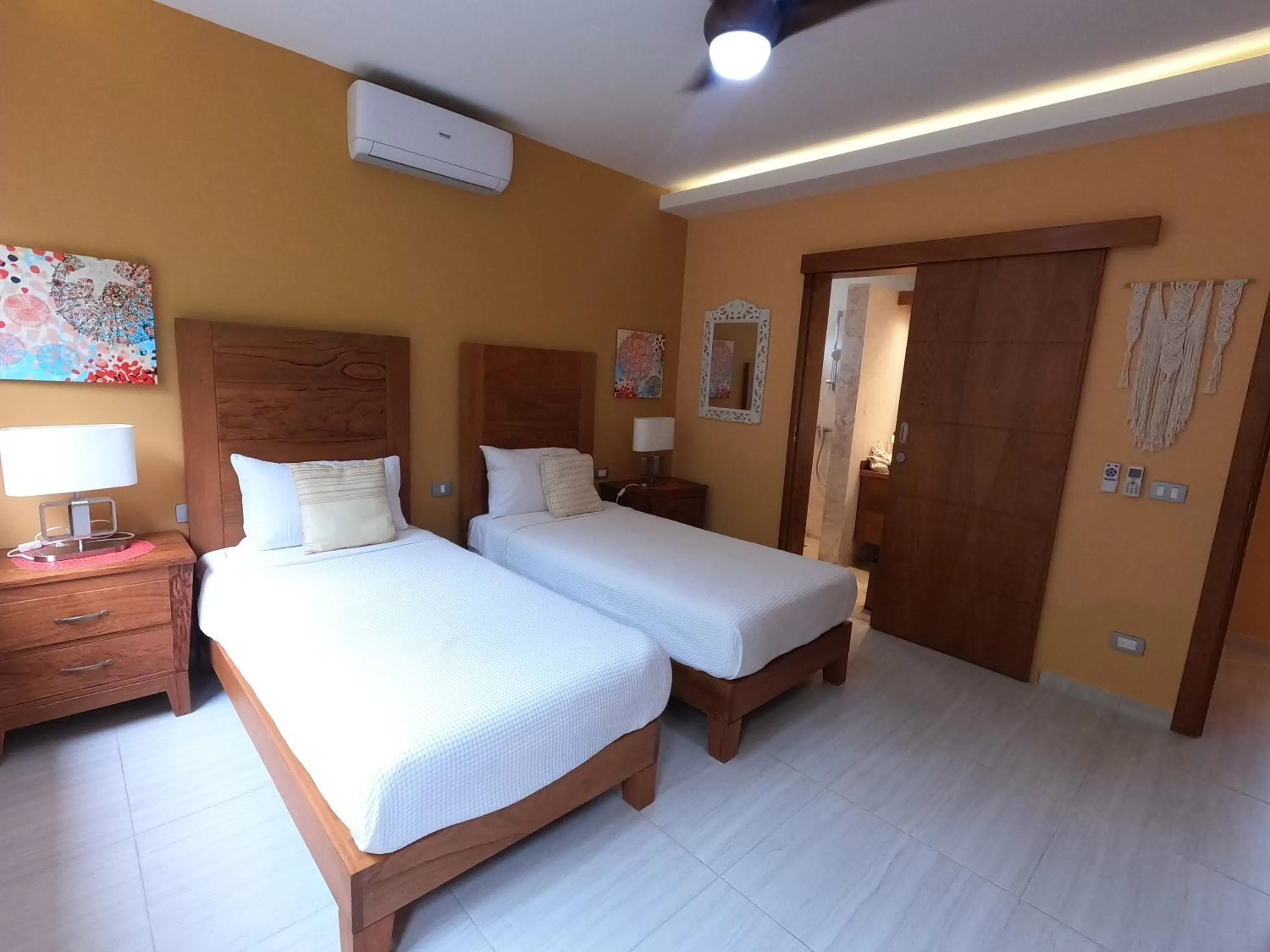 Bed in Nicole ApartHotel