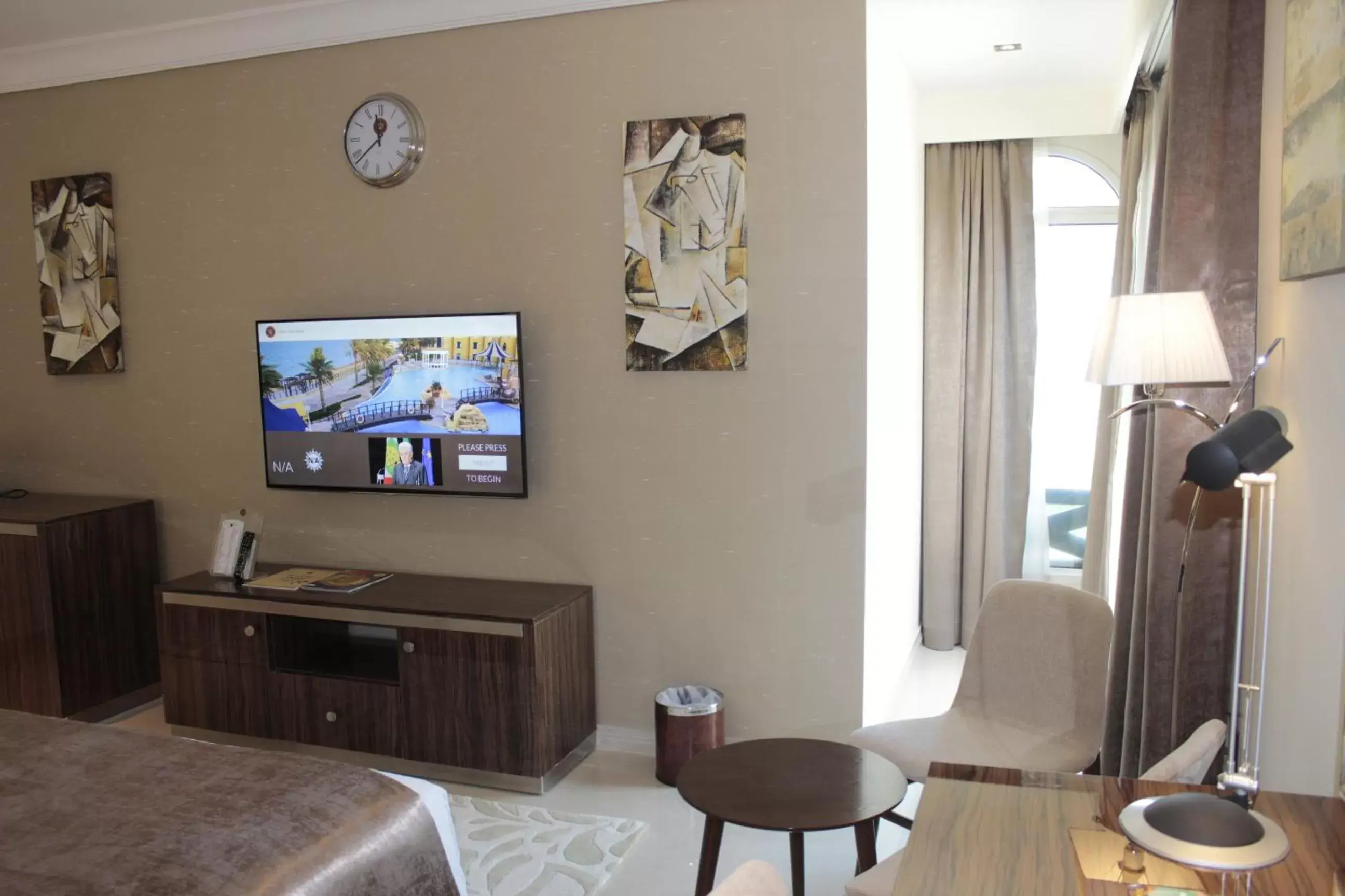 TV and multimedia, TV/Entertainment Center in Al Sultan Beach Resort