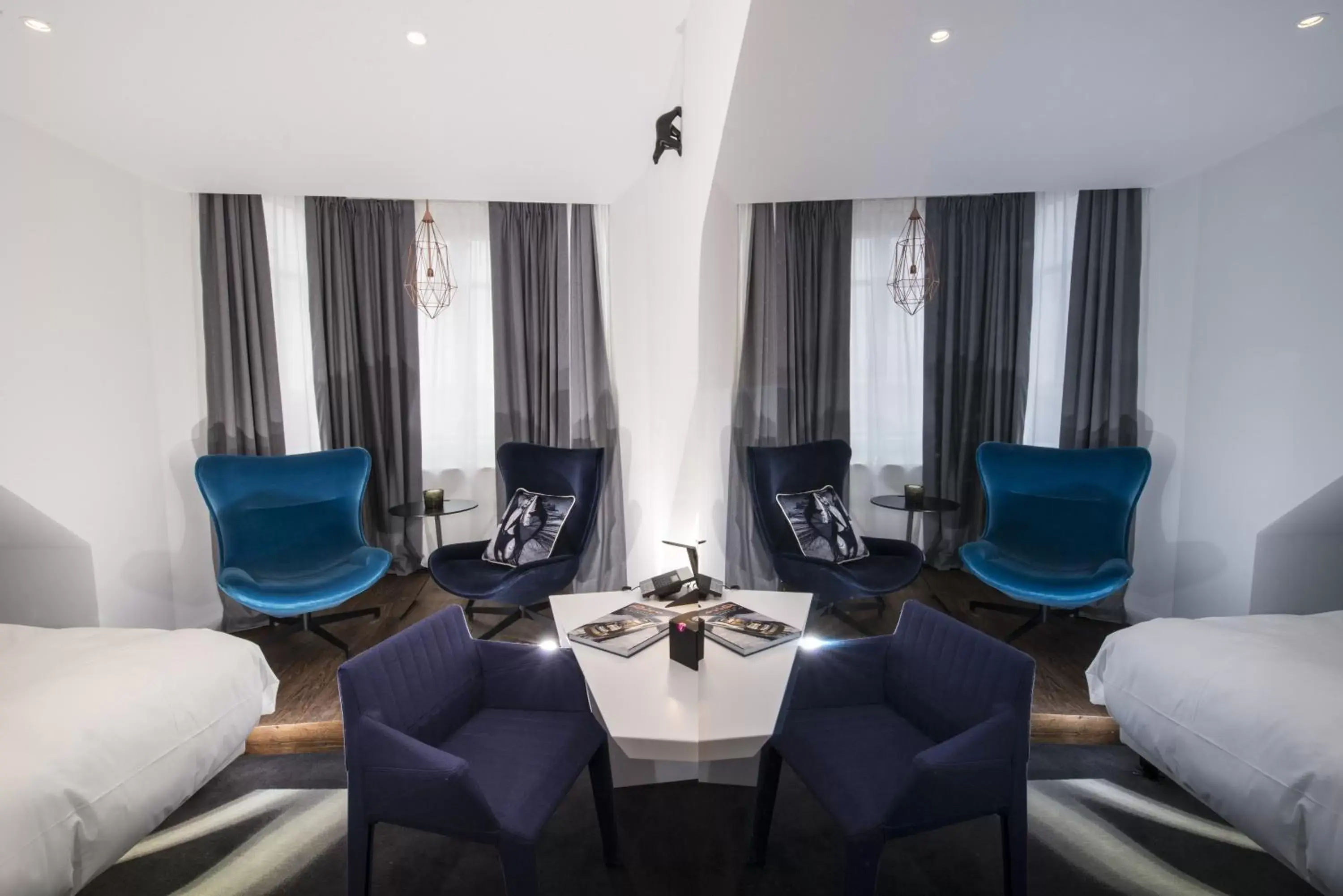 Bedroom, Seating Area in Vertigo, a Member of Design Hotels