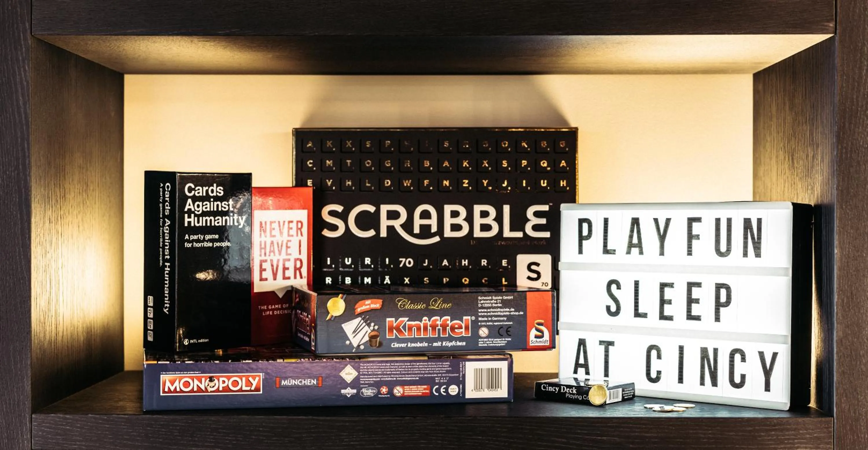 Game Room in gambino hotel CINCINNATI