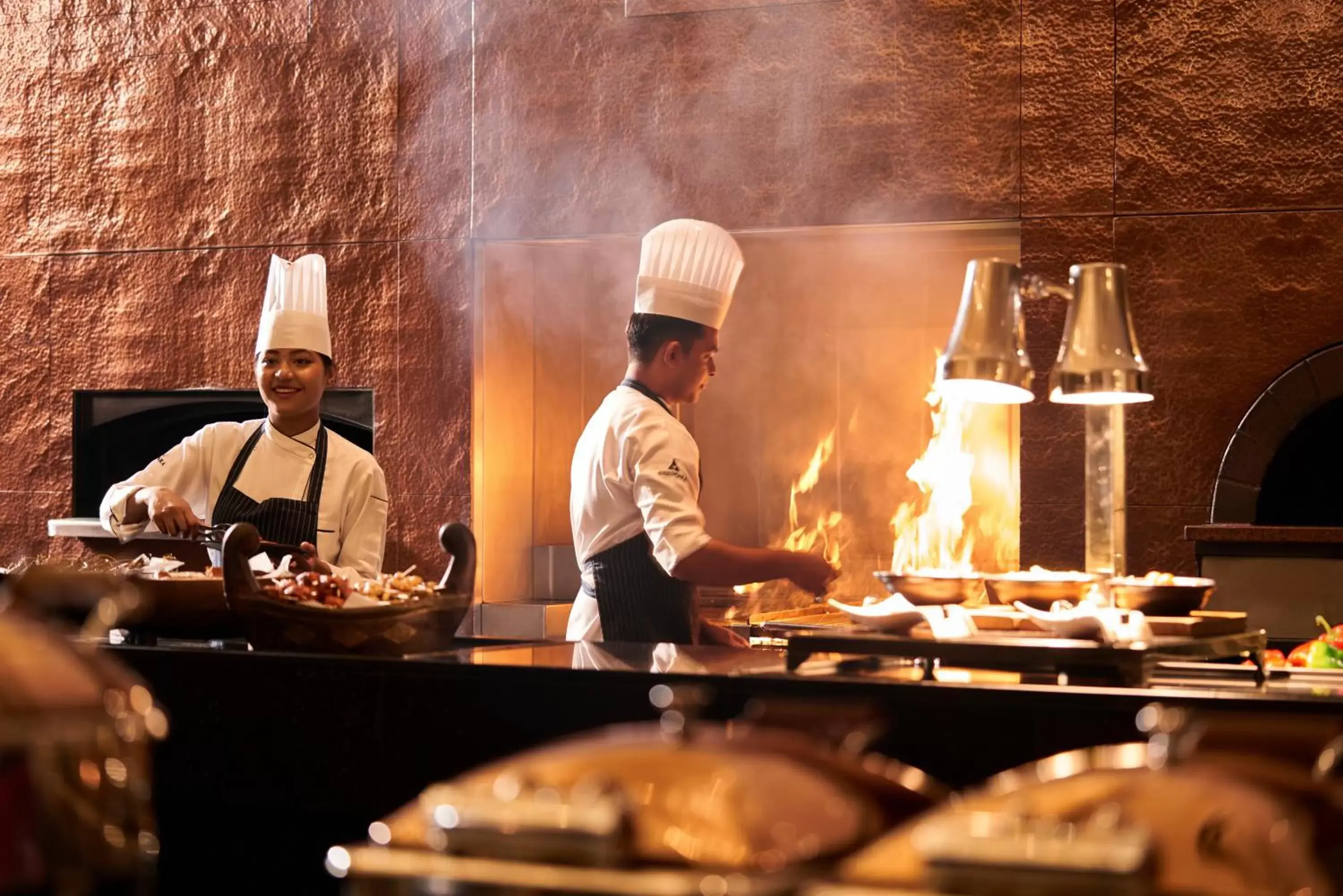 Restaurant/places to eat, Staff in Anantara Downtown Dubai