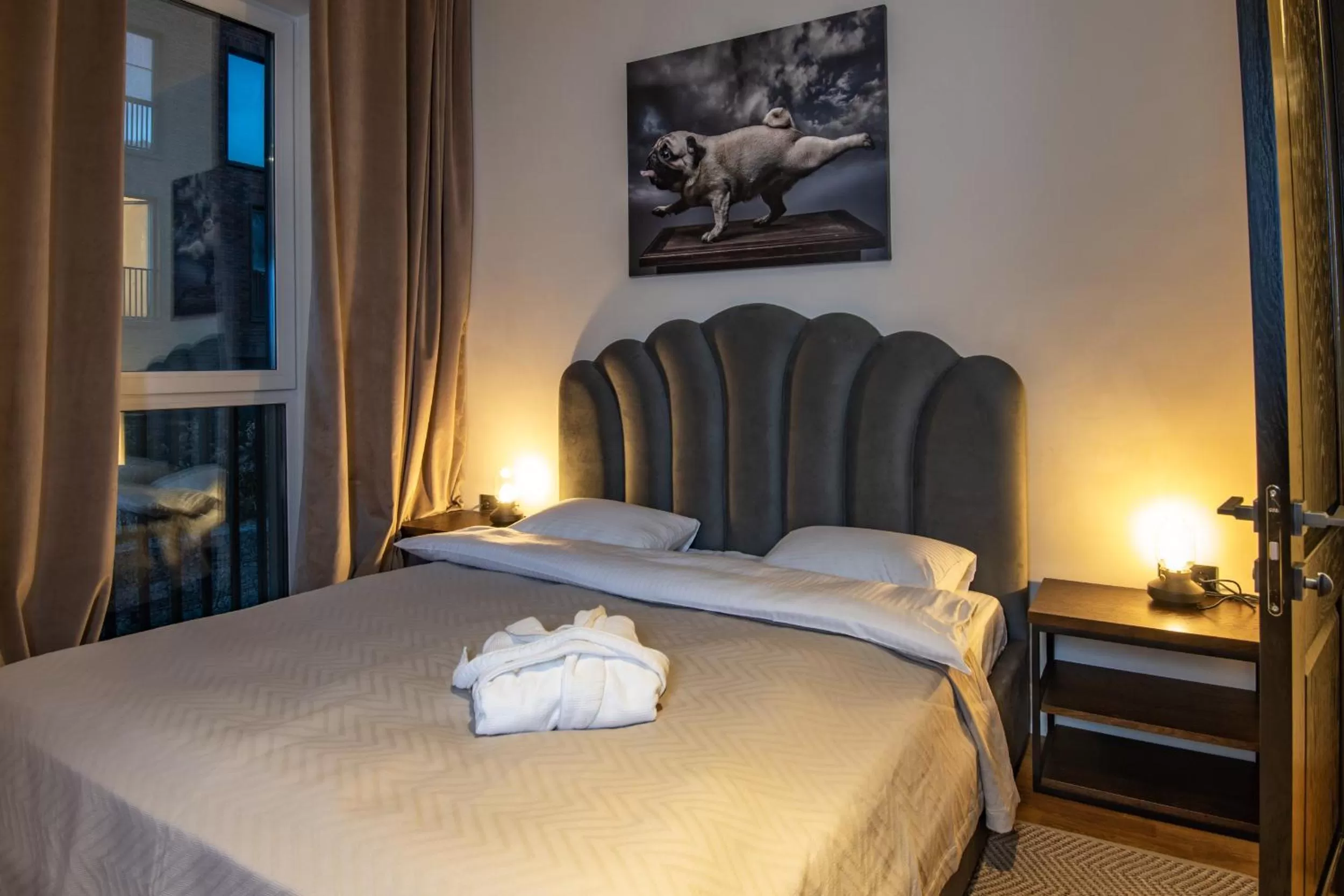 Bedroom in Warm House Apart Hotel