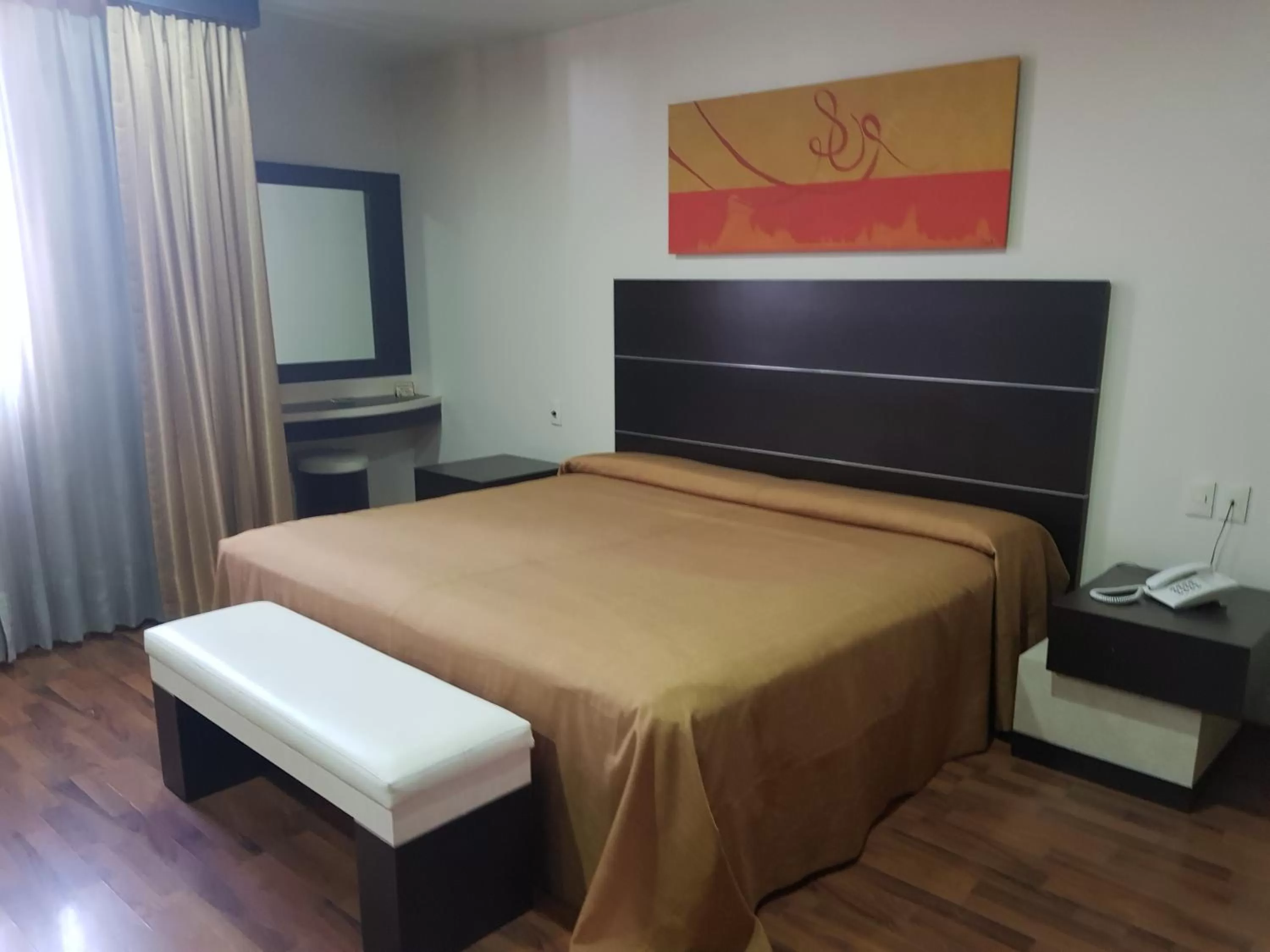 Bed in Hotel Paraiso