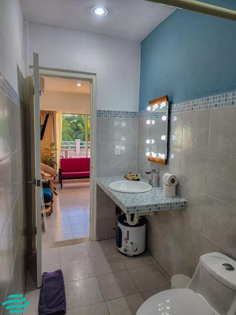 Bathroom in Antillas