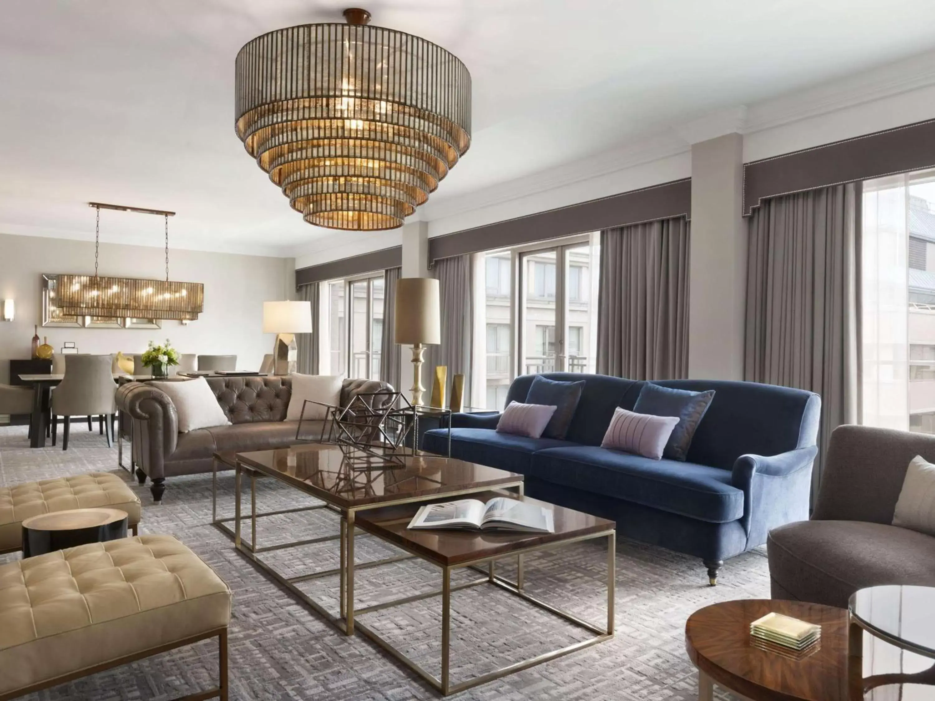 Bedroom, Seating Area in The Fairmont Washington DC