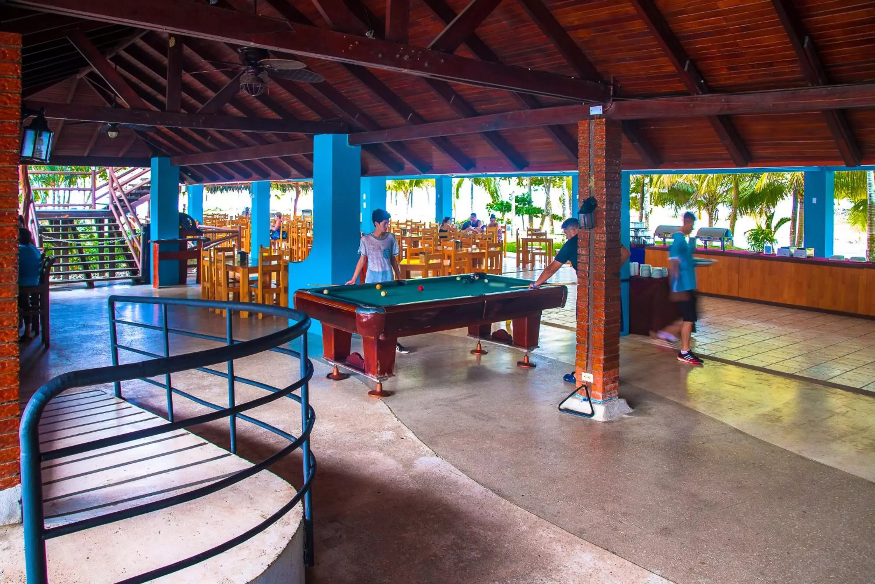 Restaurant/places to eat, Billiards in Costa Rica Surf Camp by SUPERbrand