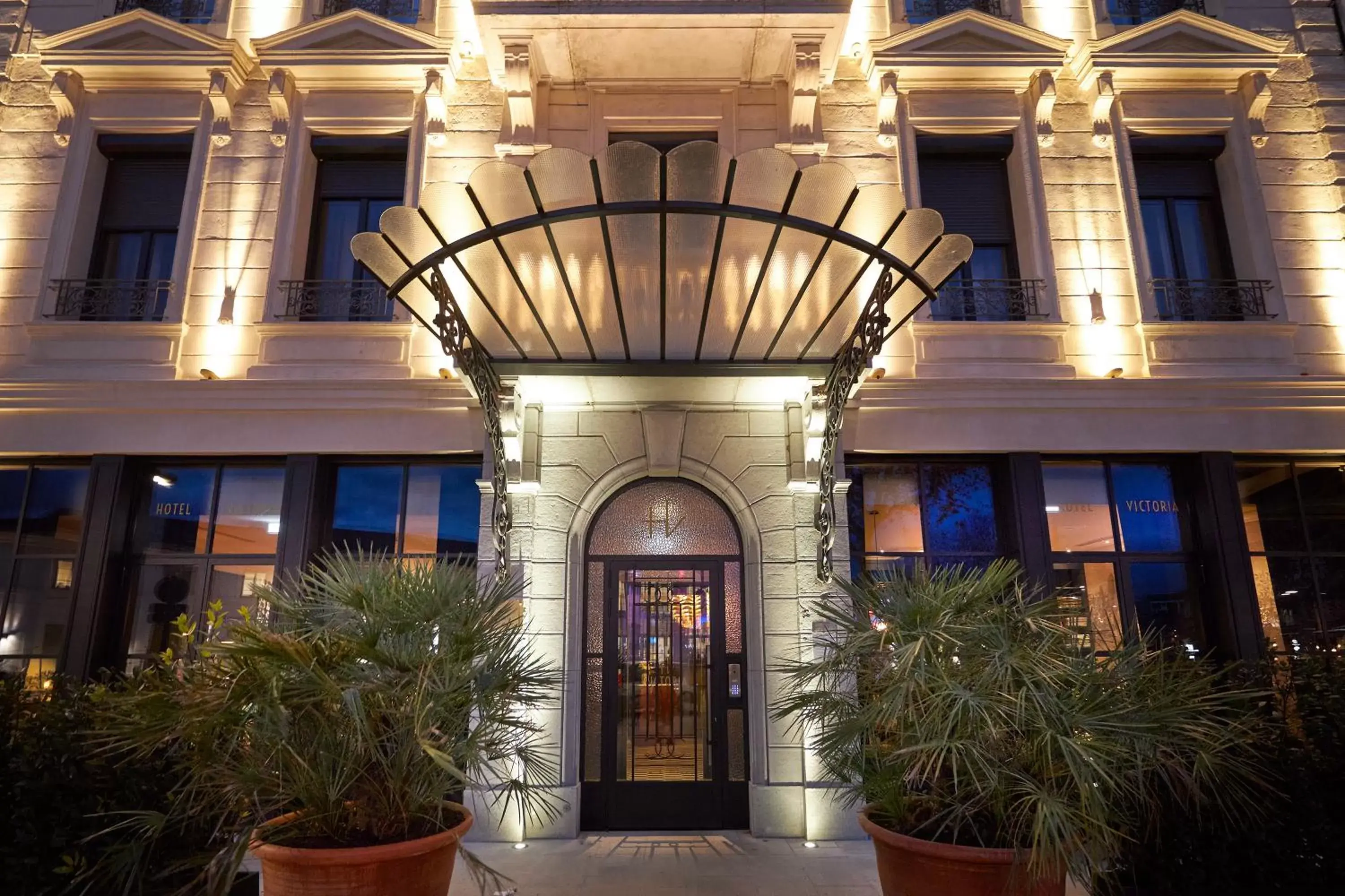 Facade/entrance in Hotel Victoria