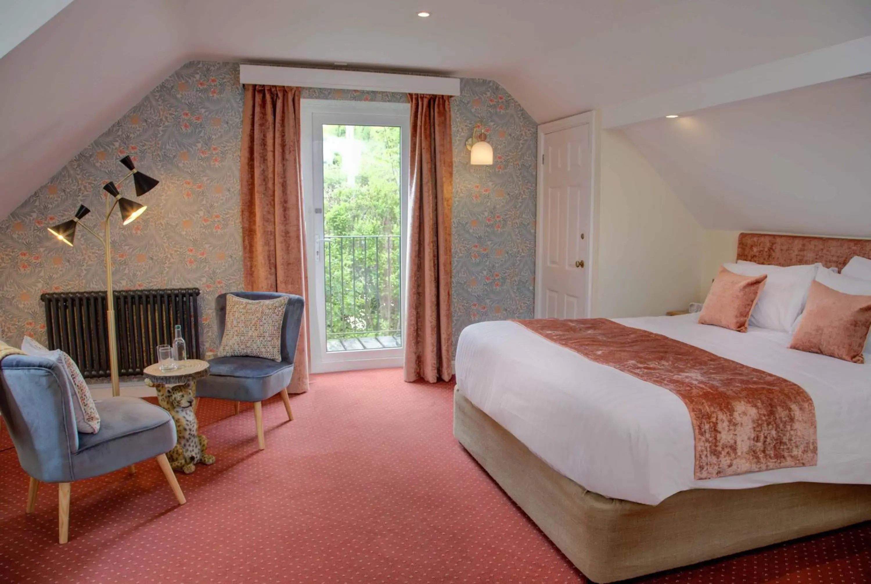 Bedroom, Bed in The Grange at Oborne