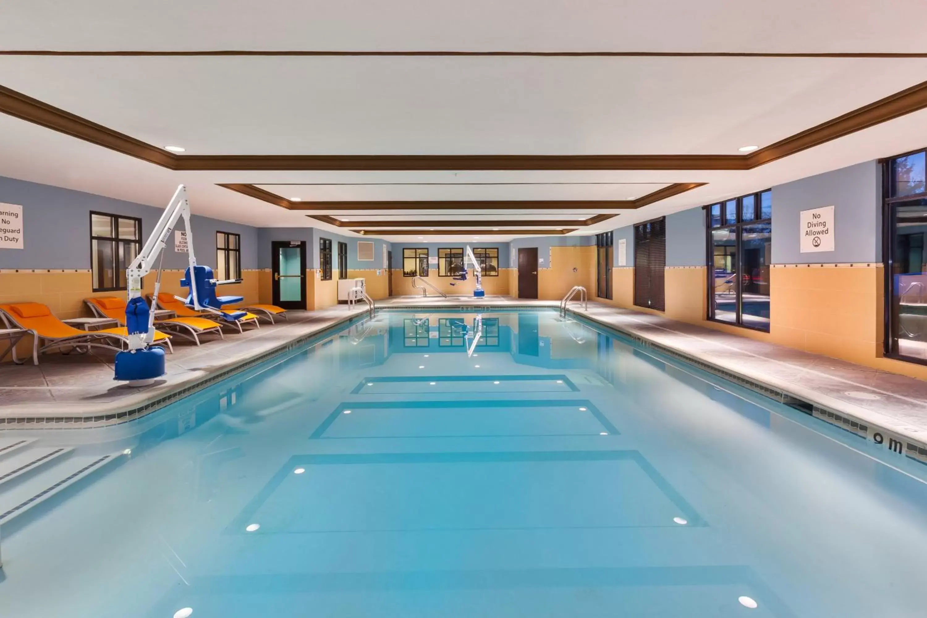 Swimming Pool in Holiday Inn Express Hotel & Suites Warminster-Horsham, an IHG Hotel