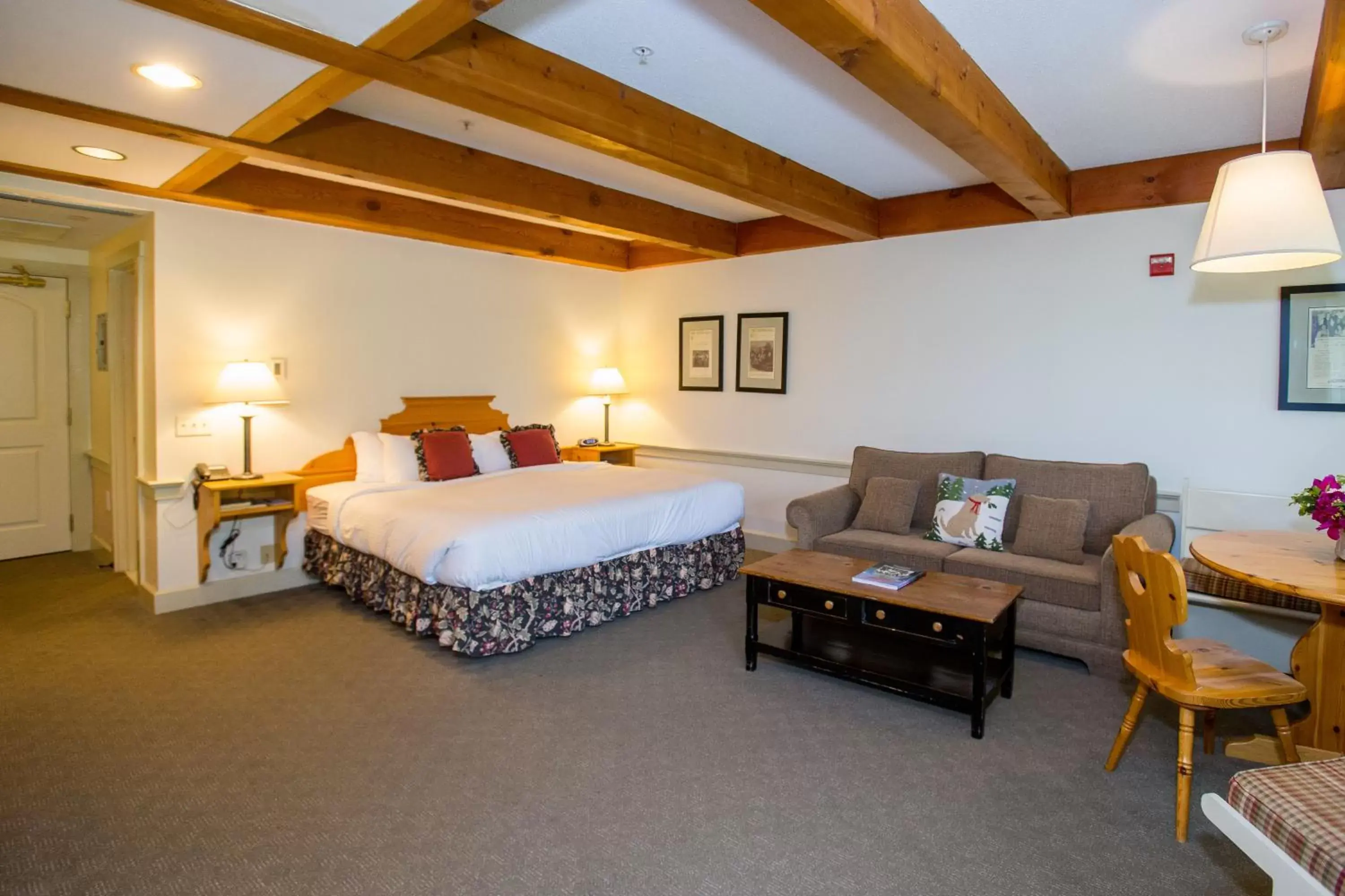 Bed in Trapp Family Lodge